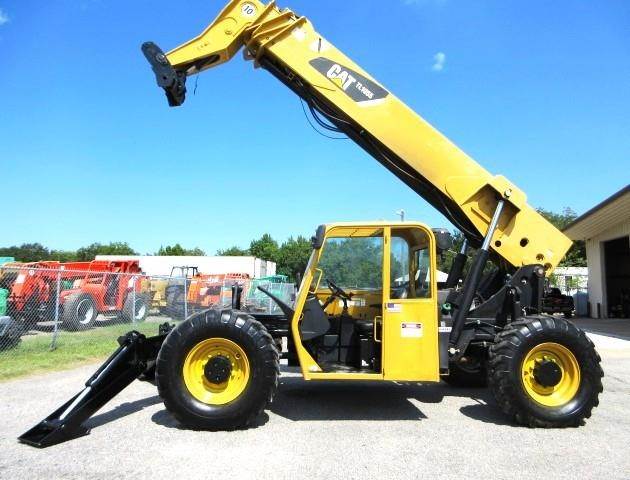 2008 Caterpillar TL1055 Telehandler - 10000lb Capacity, 55ft Lift Height