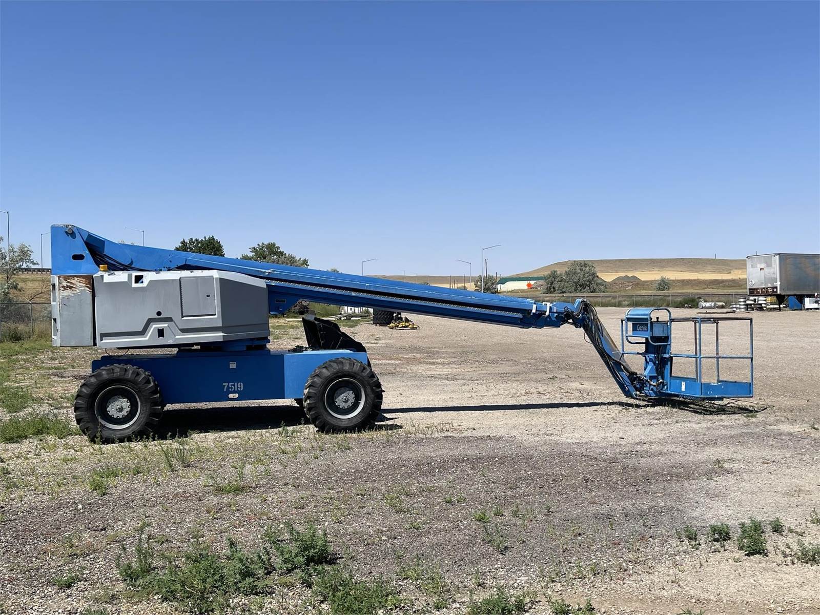 1998 Genie S-65 Telescopic Boom Lift - 71ft Working Height, 500lb Capacity