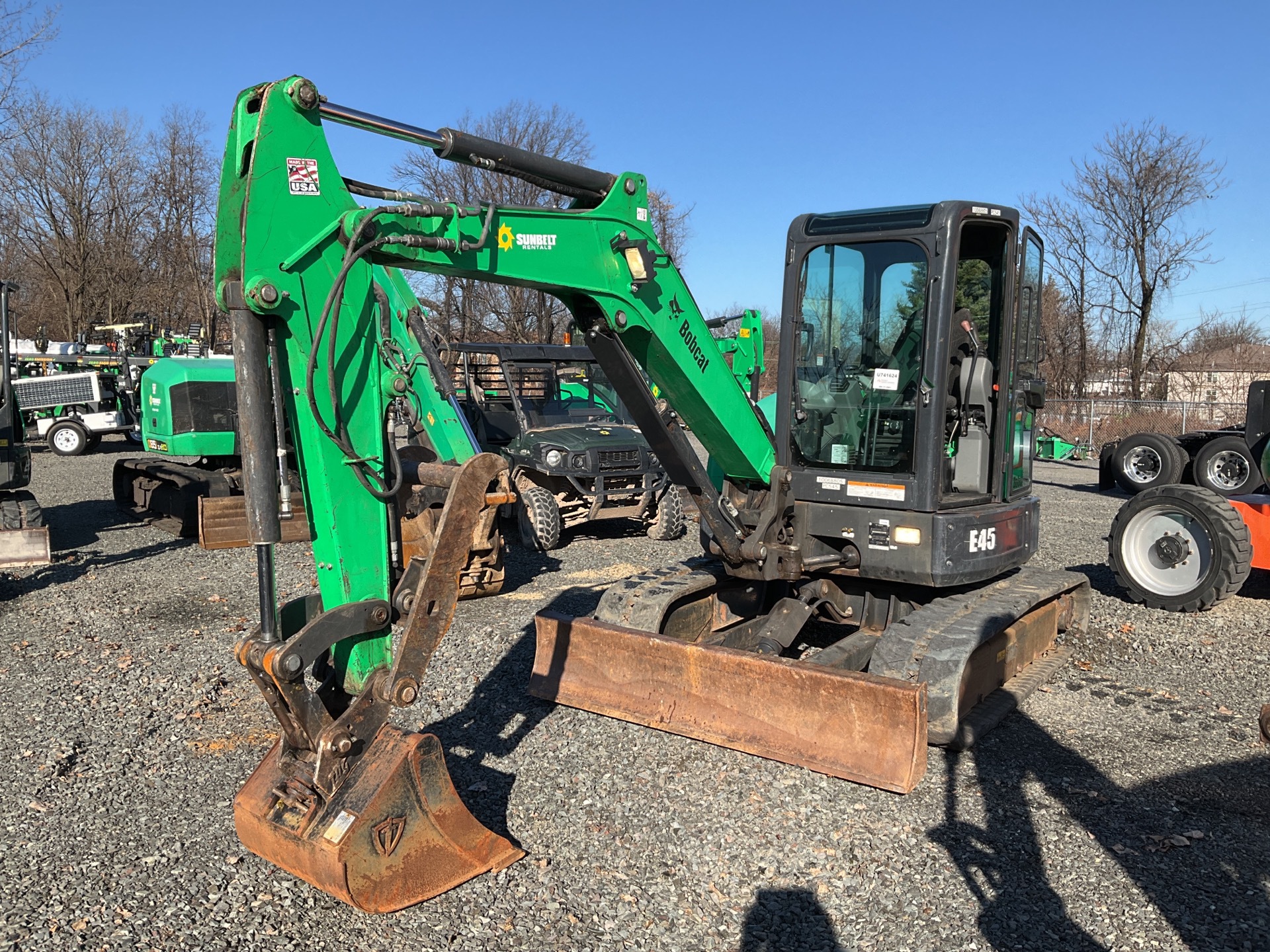 2018 Bobcat E45 Mini Excavator