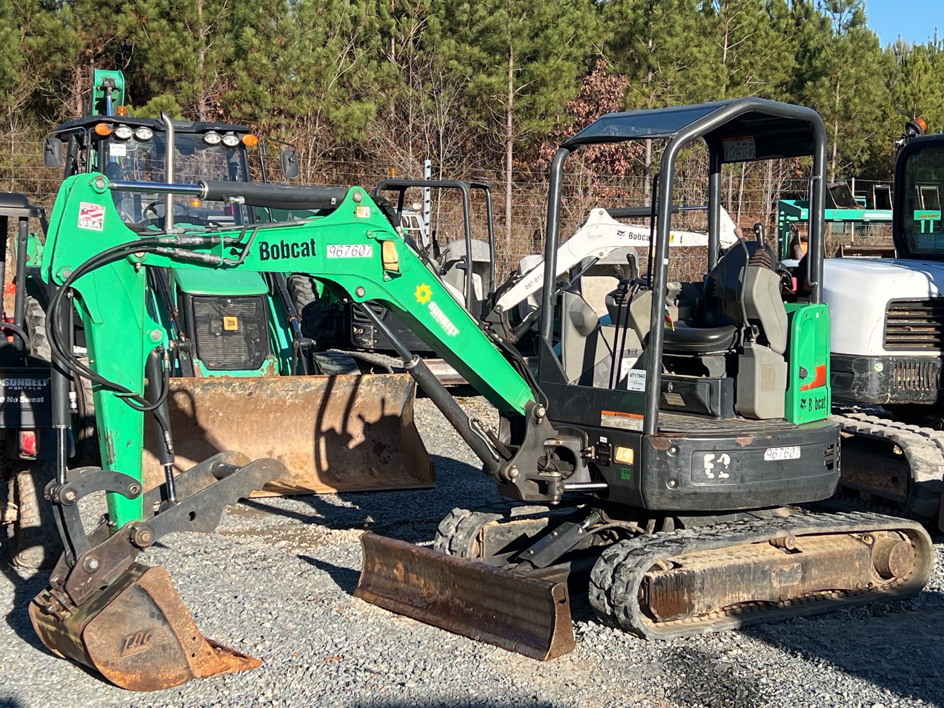 2017 Bobcat E26 Mini Excavator