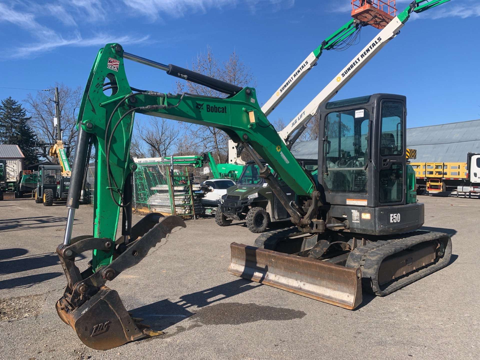 2017 Bobcat E50 Mini Excavator