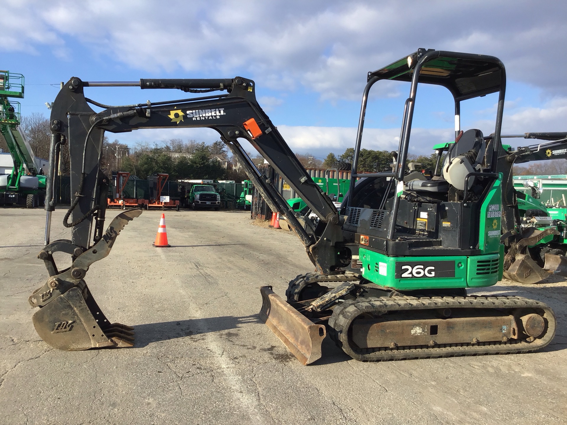 2017 John Deere 26G Mini Excavator