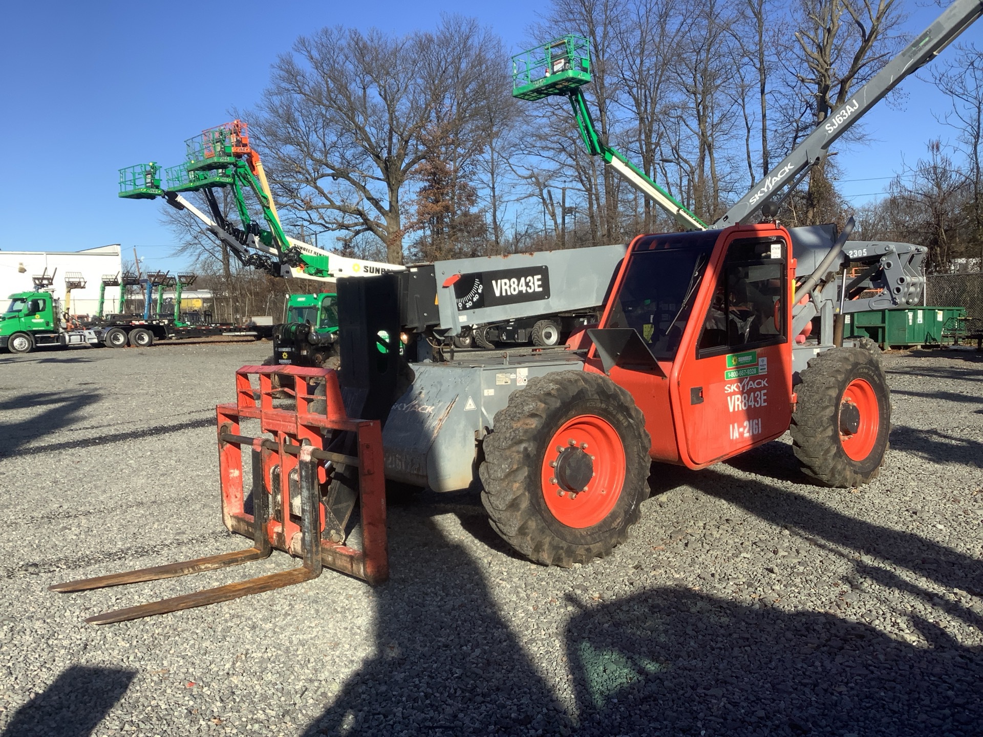 2015 Skyjack VR843E Telehandler