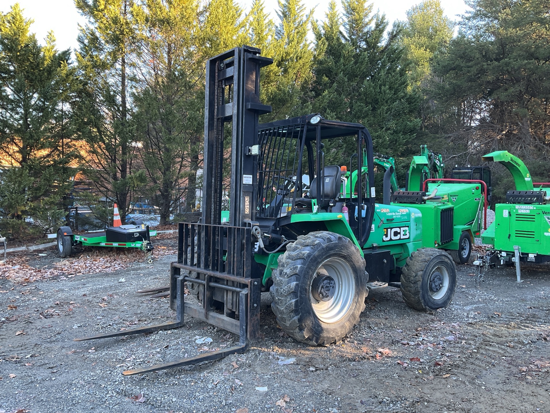 2016 JCB 930 6000 lb 4x4 Rough Terrain Forklift