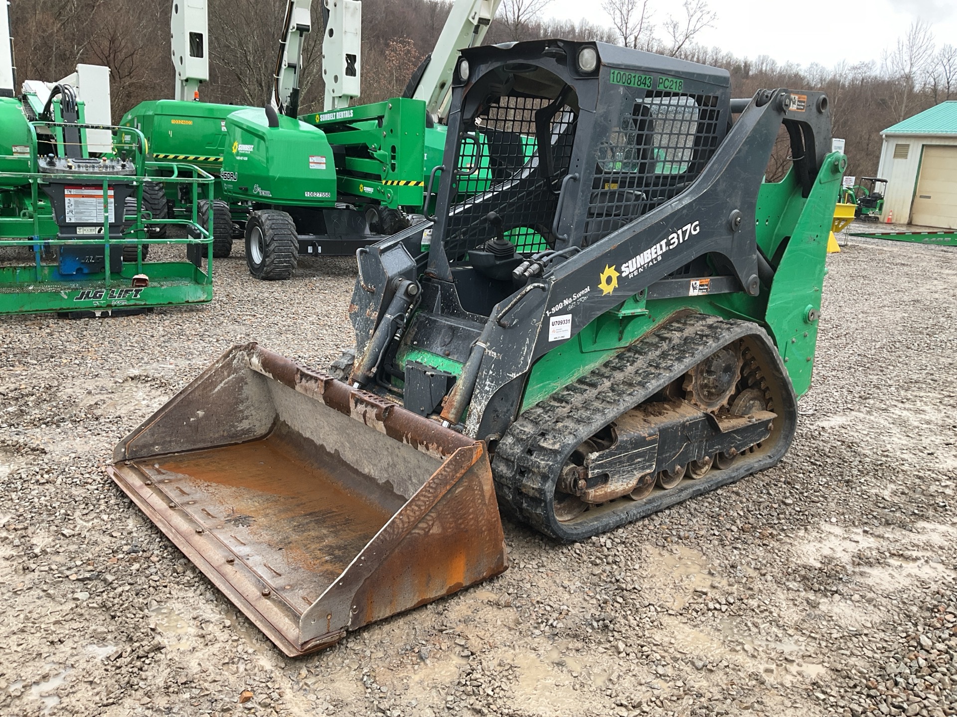 2018 John Deere 317G Compact Track Loader