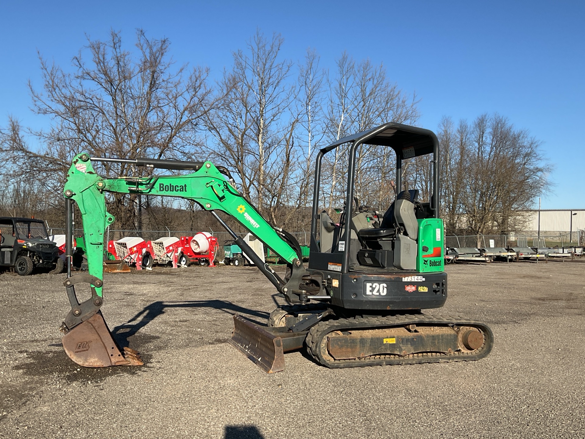 2015 Bobcat E26 Mini Excavator