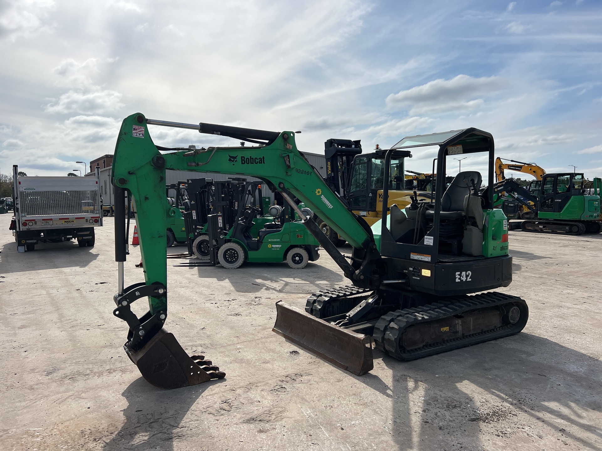 2016 Bobcat E42 Mini Excavator