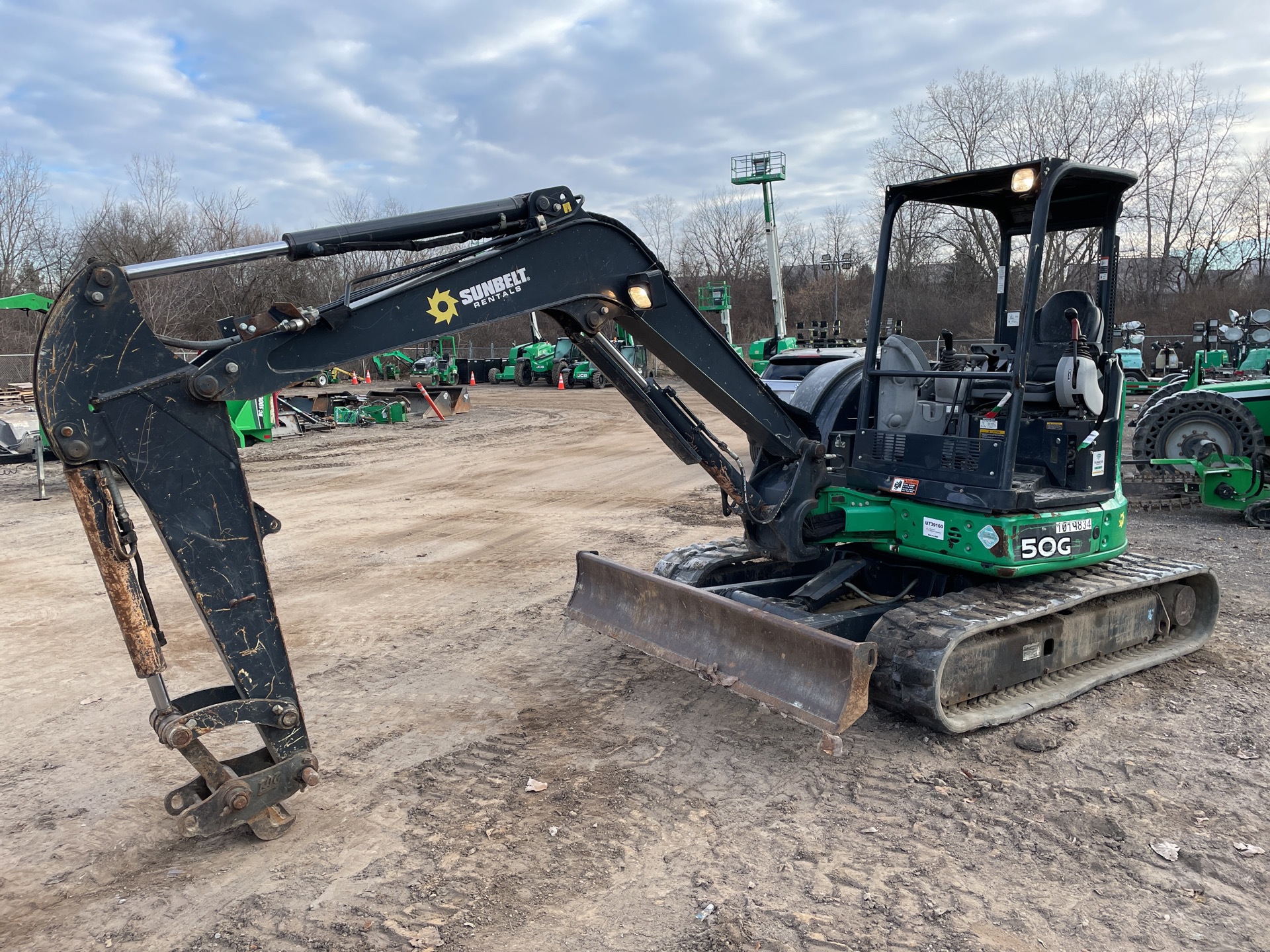 2017 John Deere 50G Mini Excavator