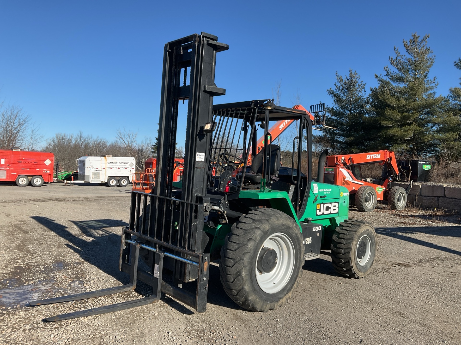 2014 JCB 930 6000 lb Rough Terrain Forklift