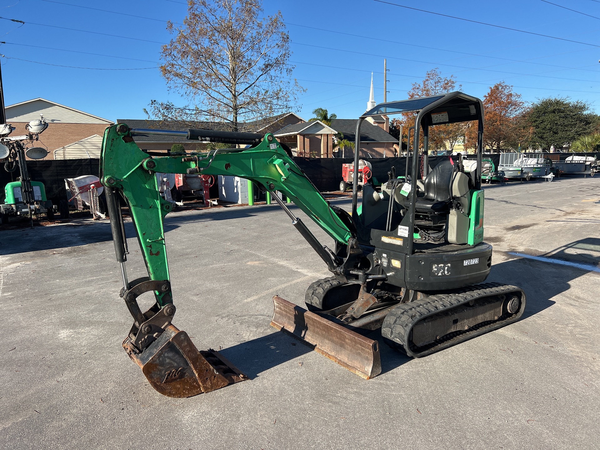 2015 Bobcat E26 Mini Excavator