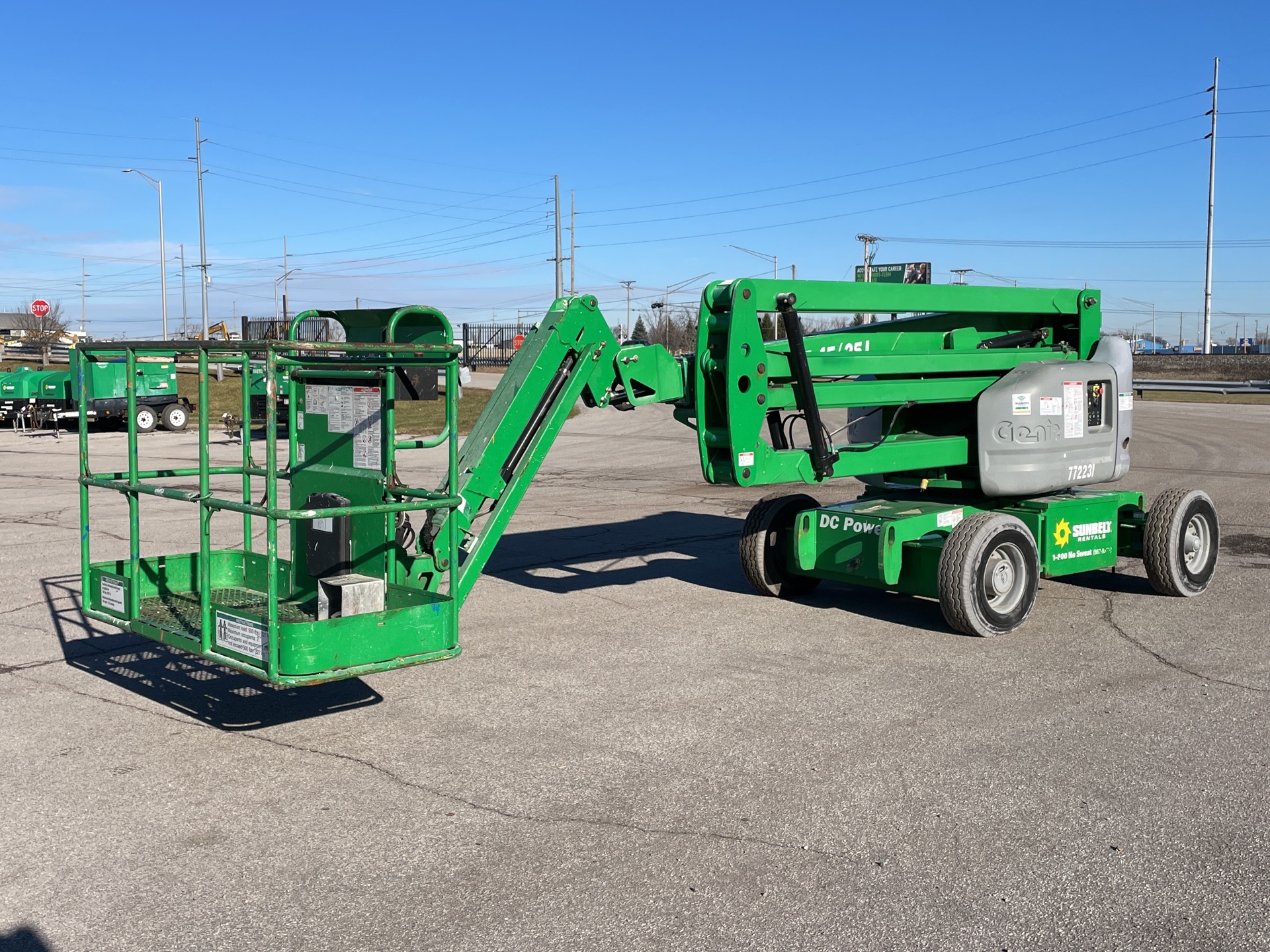 2015 Genie Z-45/25J 2WD Electric Articulating Boom Lift