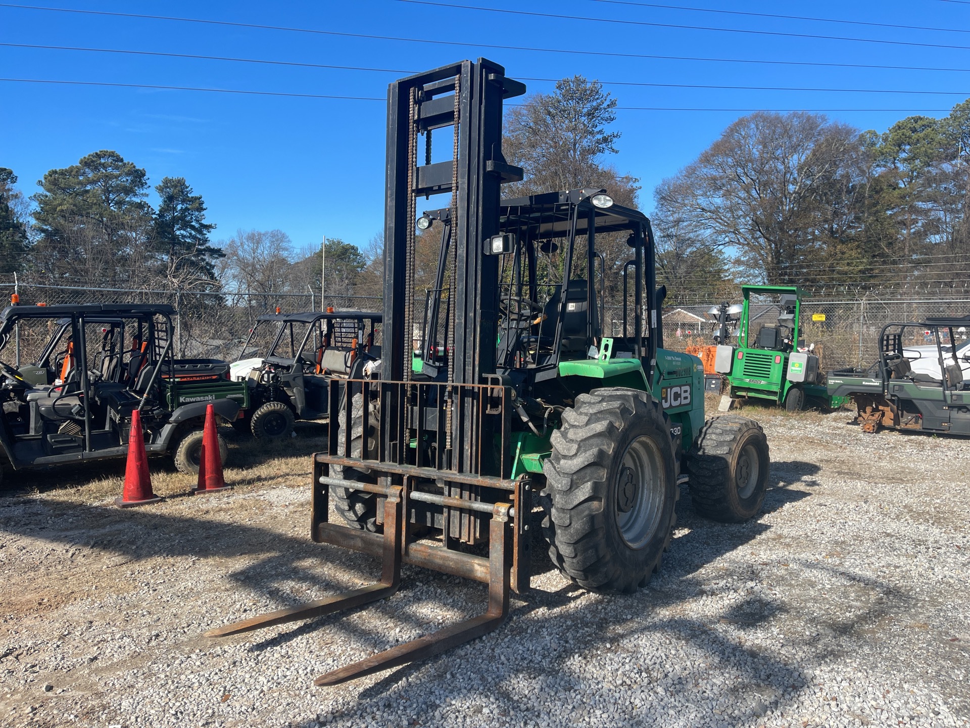 2016 JCB 930 6000 lb 4x4 Rough Terrain Forklift