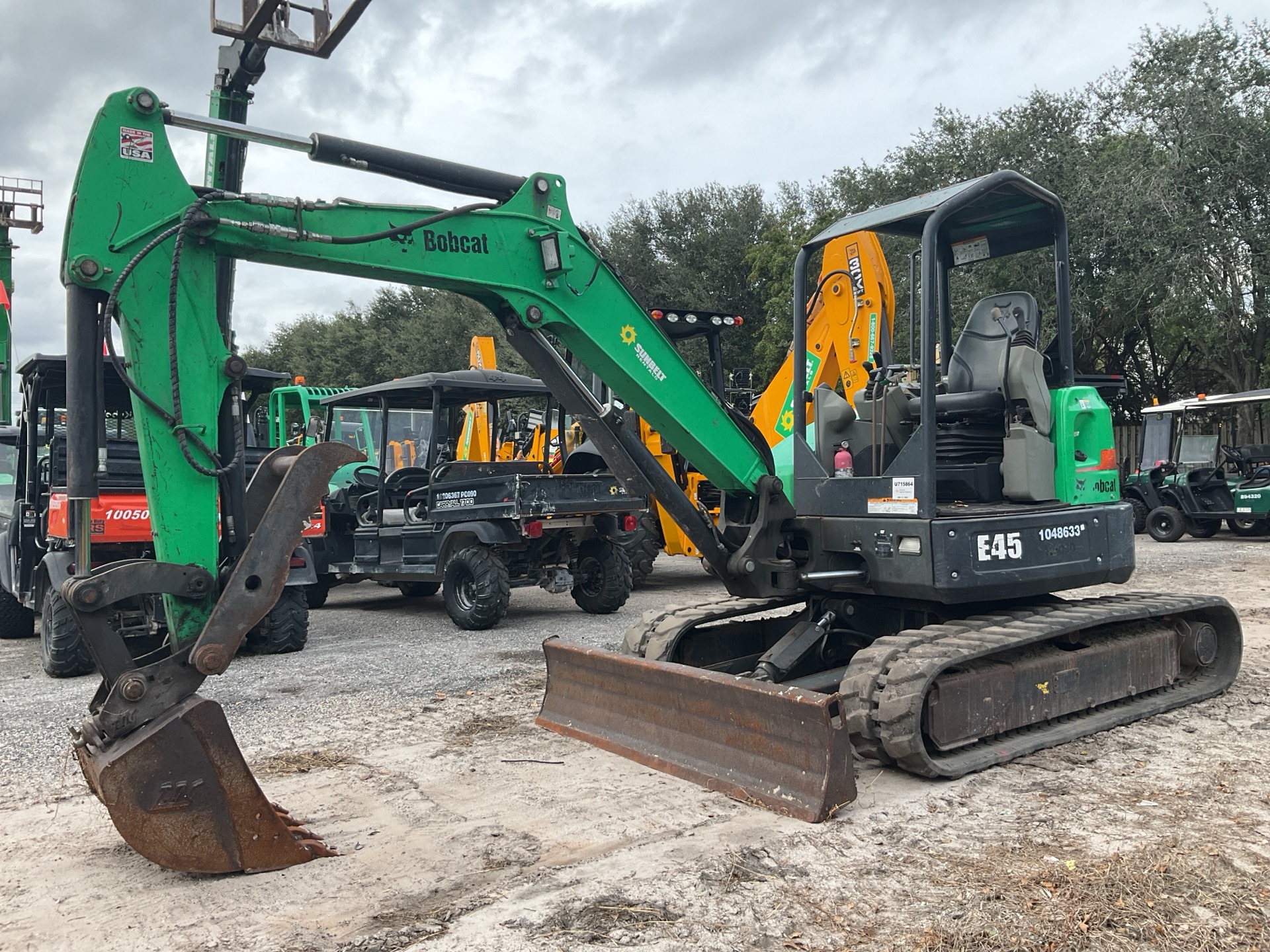 2017 Bobcat E45 Mini Excavator