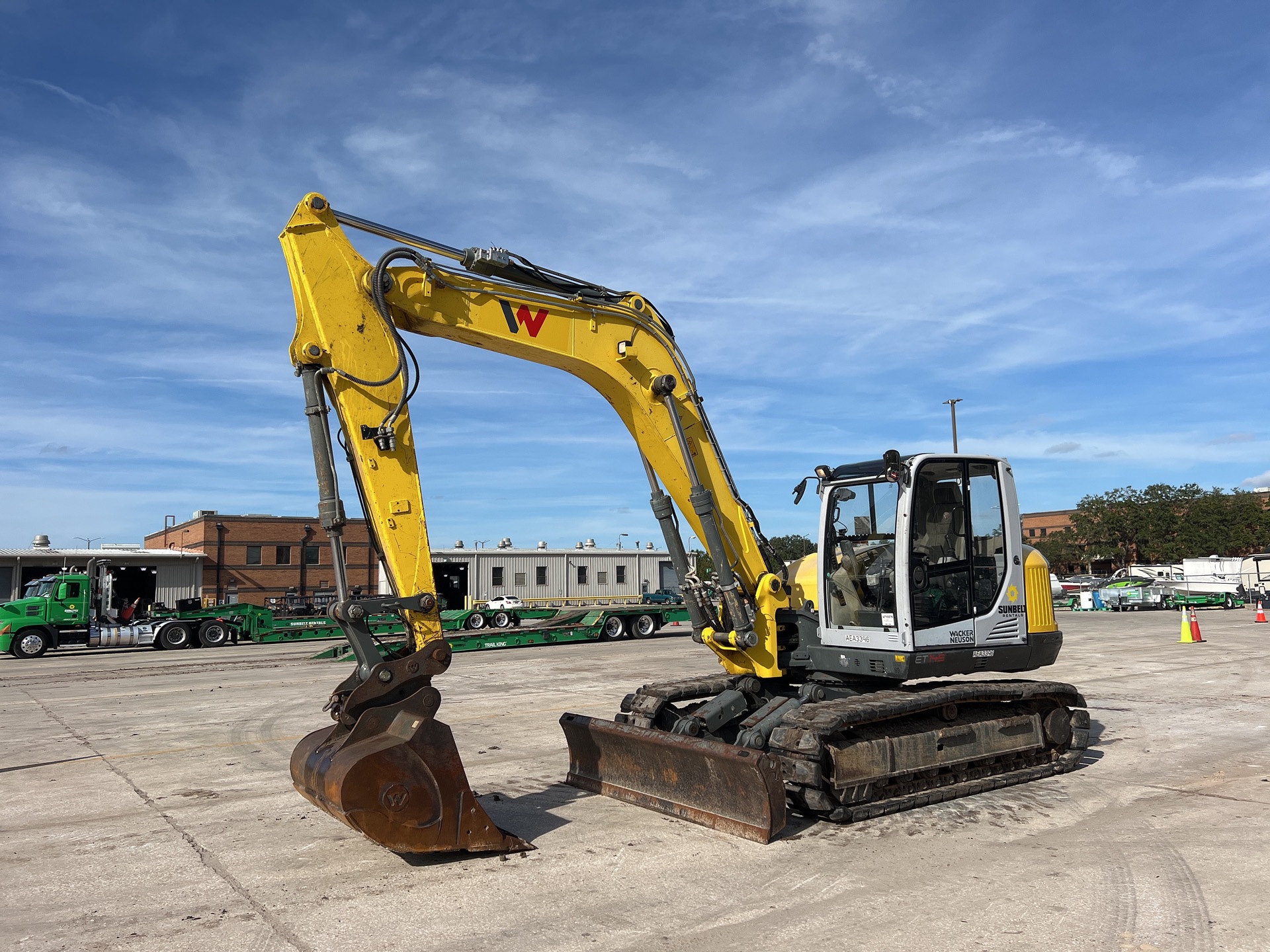 2017 Wacker Neuson ET145 Tracked Excavator