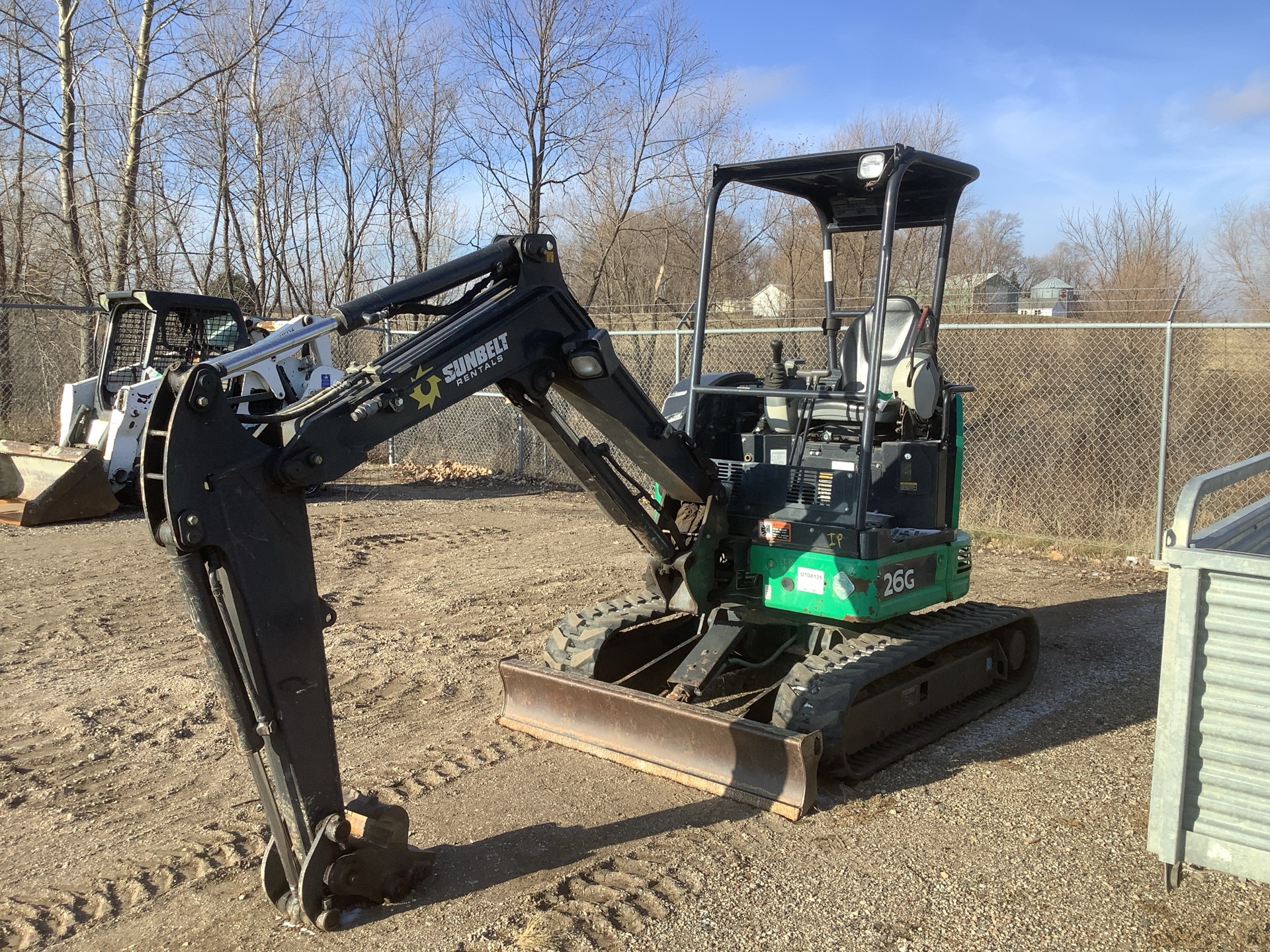 2016 John Deere 26G Mini Excavator