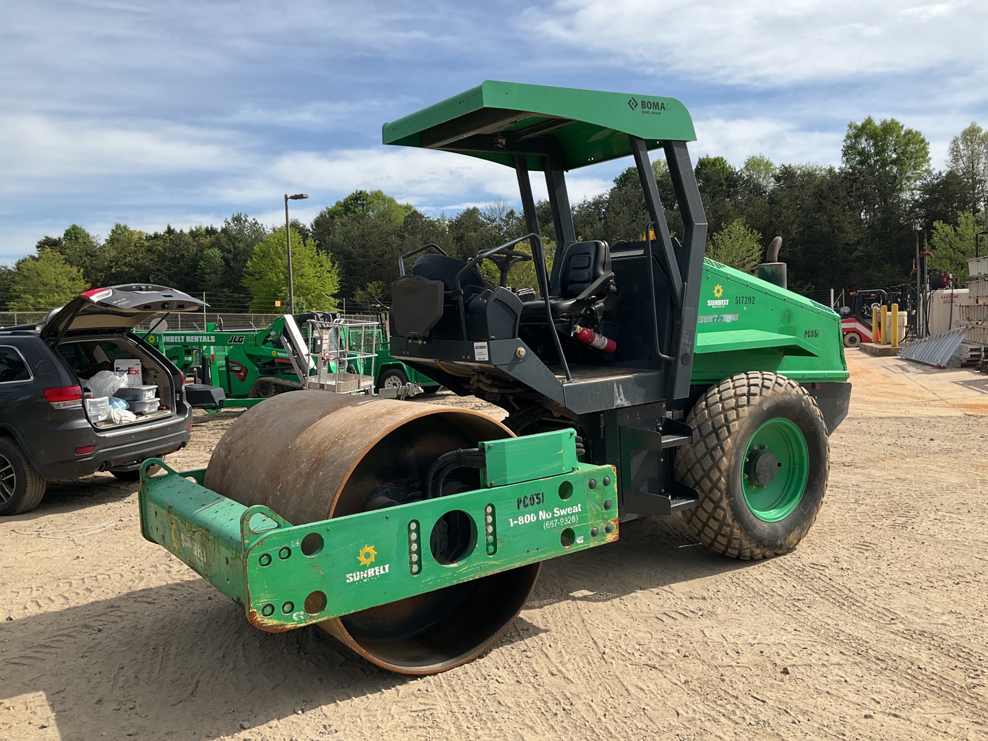 2013 Bomag BW177D-50 Smooth Drum Compactor