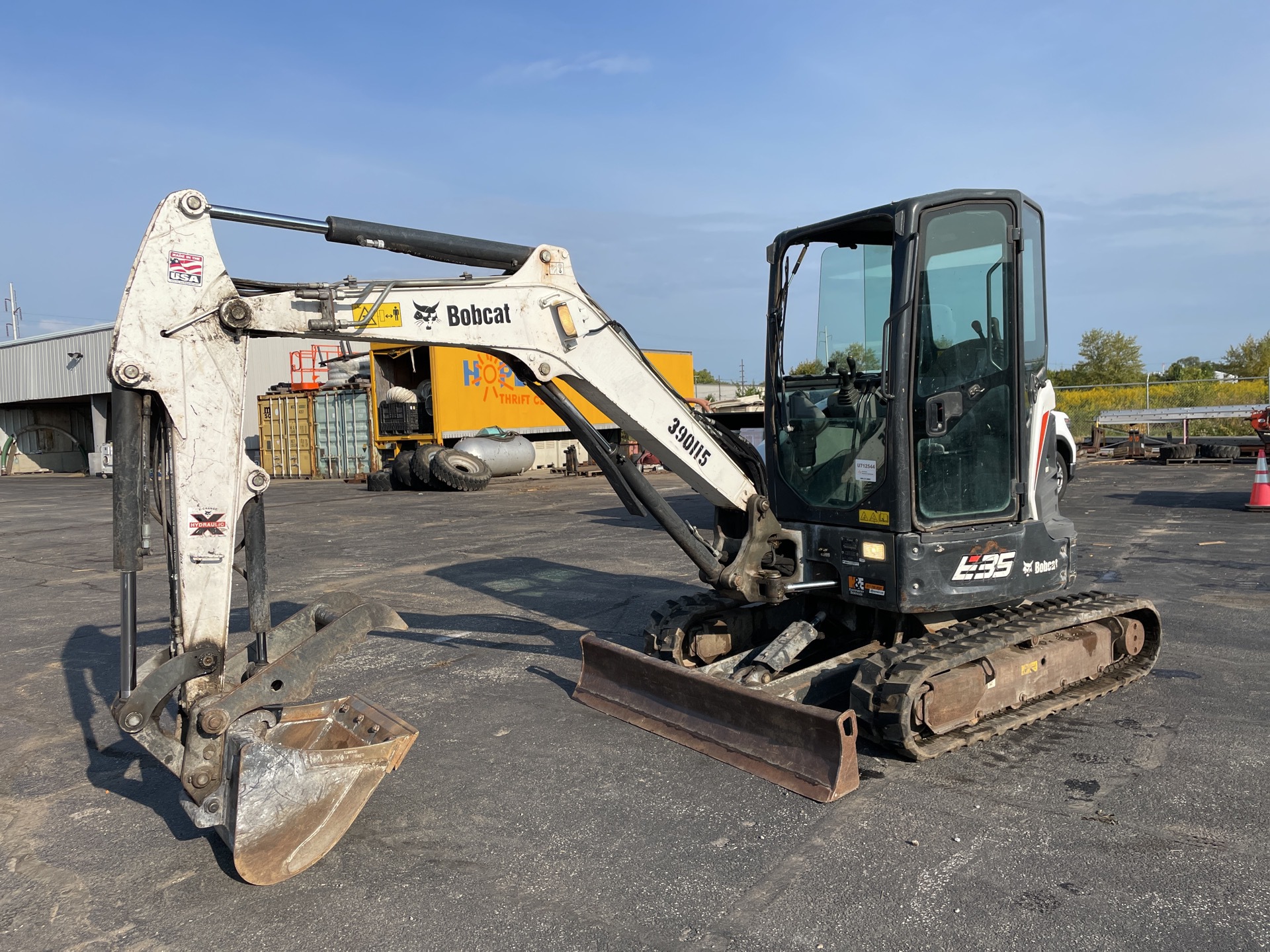 2018 Bobcat E35 Mini Excavator