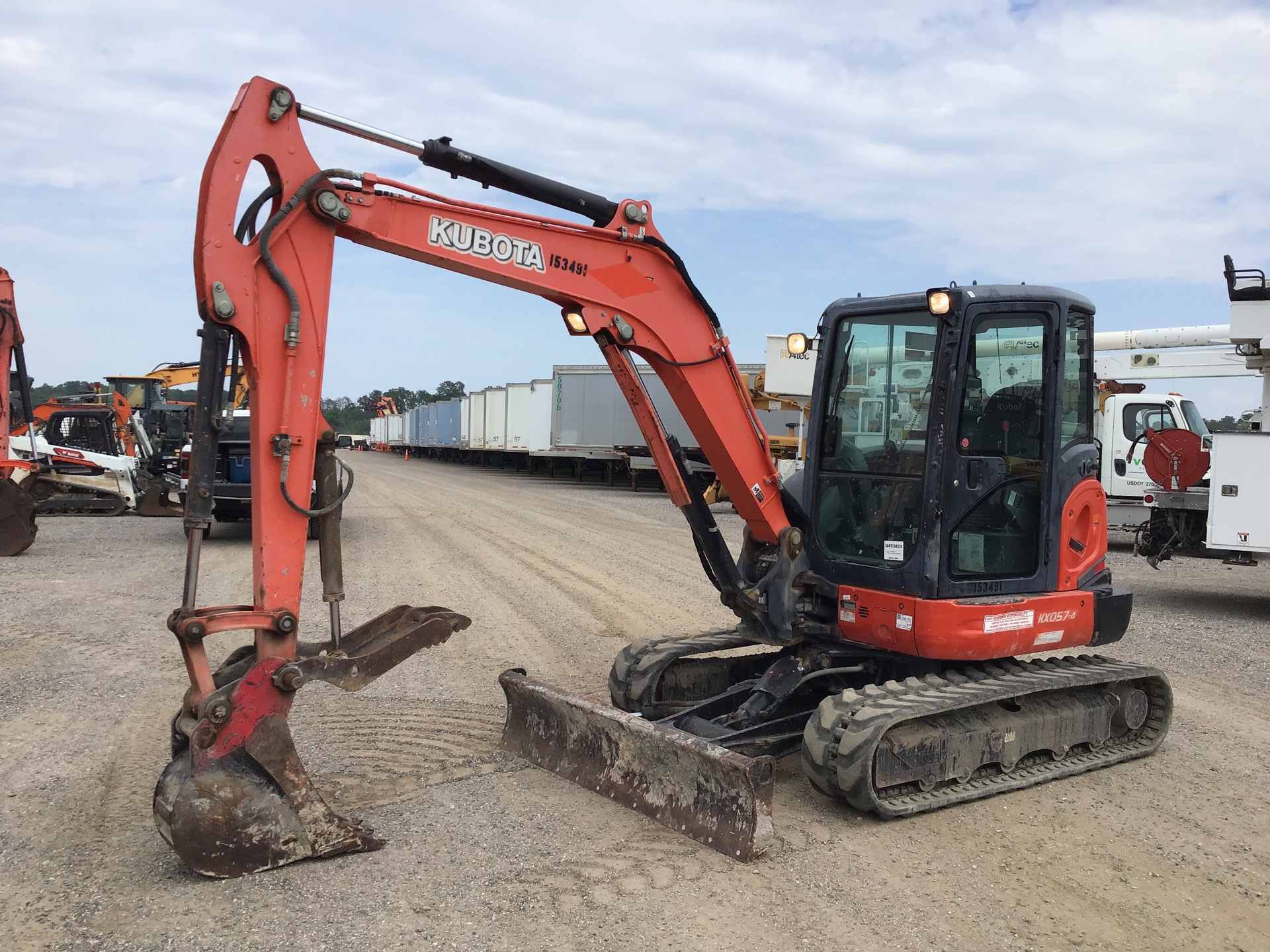 2015 Kubota KX057-4 Mini Excavator