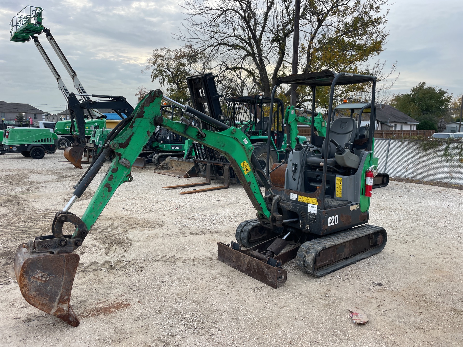 2017 Bobcat E20 Mini Excavator