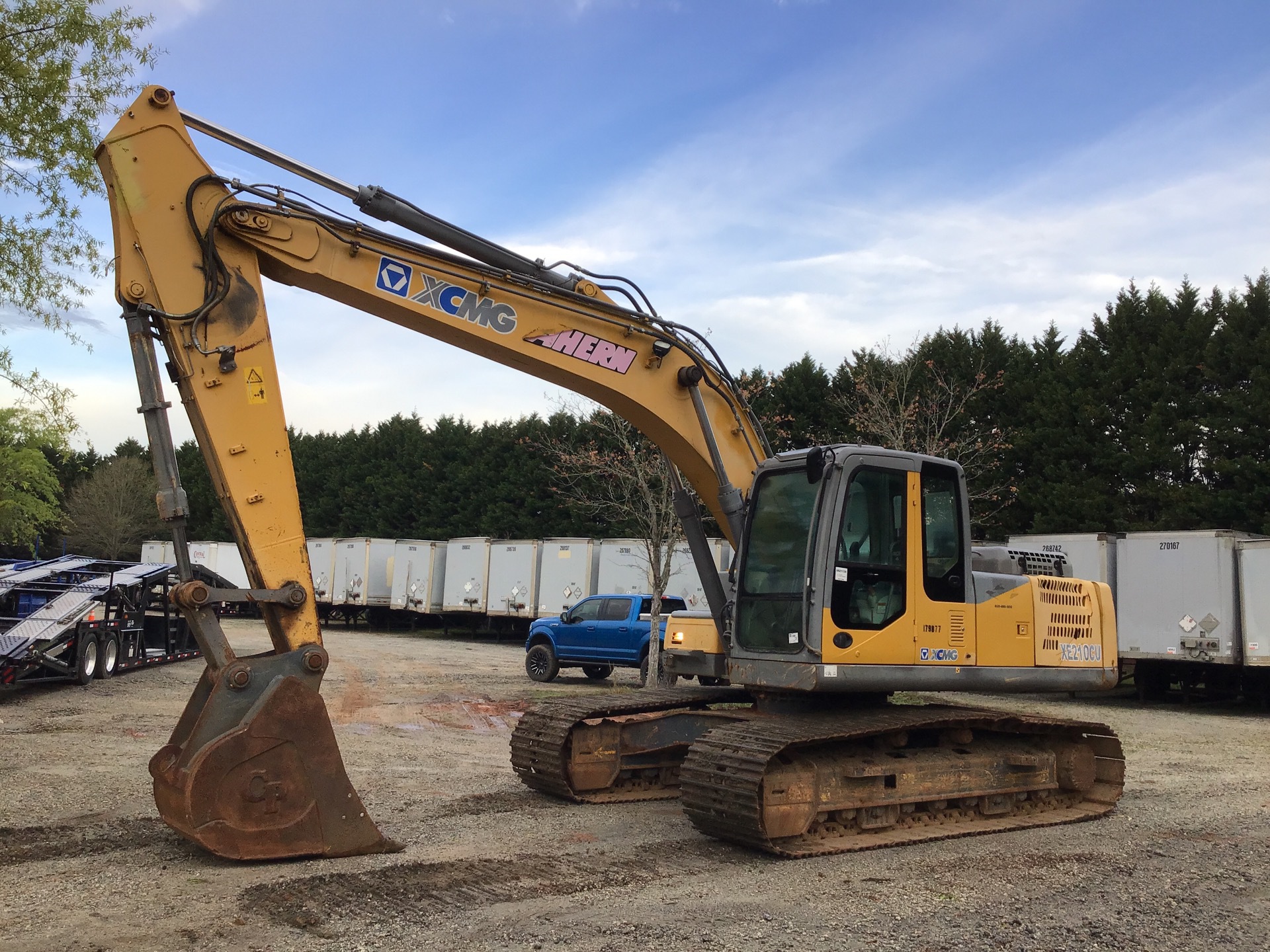 2014 XCMG XE210CU Tracked Excavator