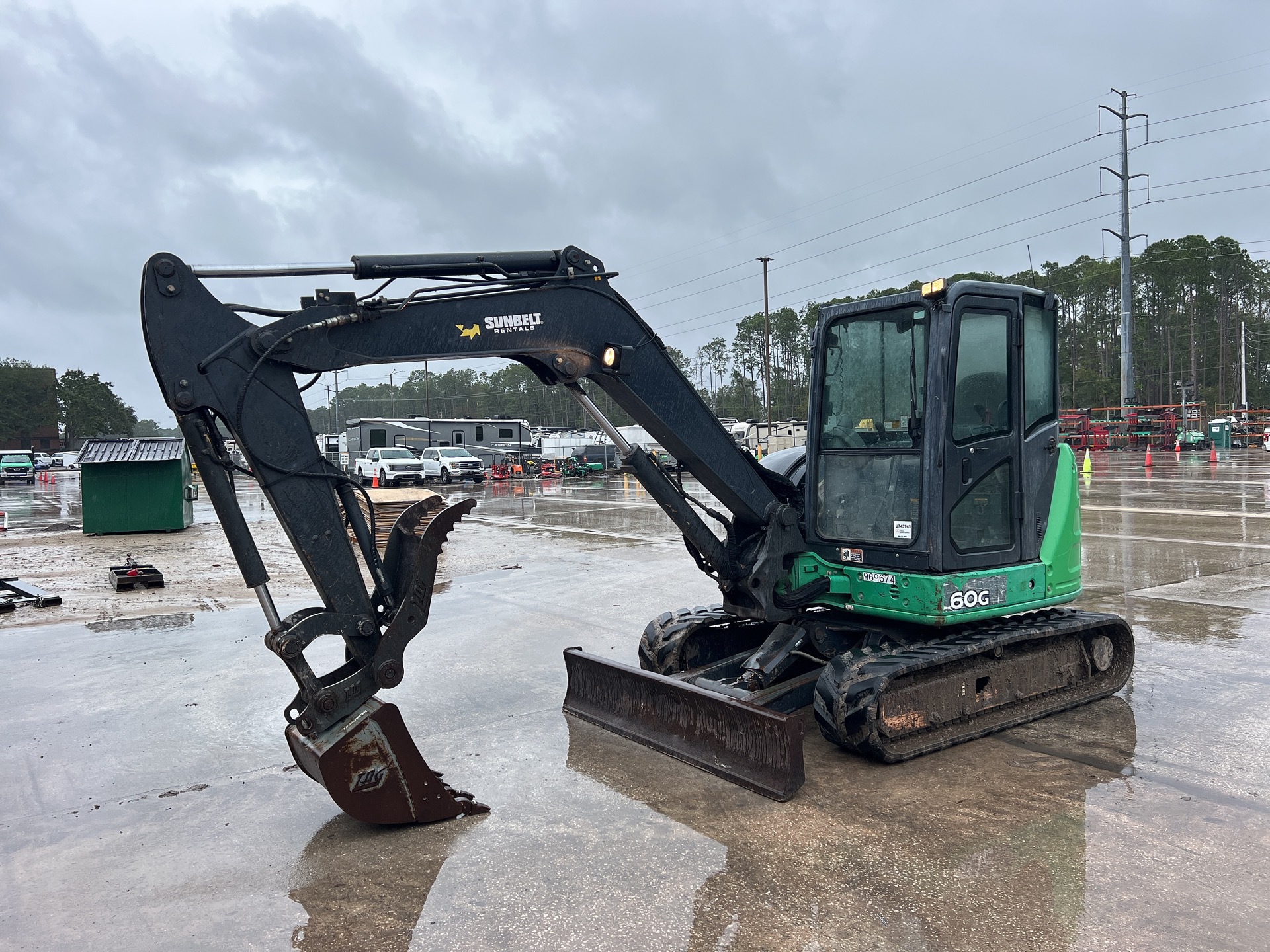 2016 John Deere 60G Mini Excavator