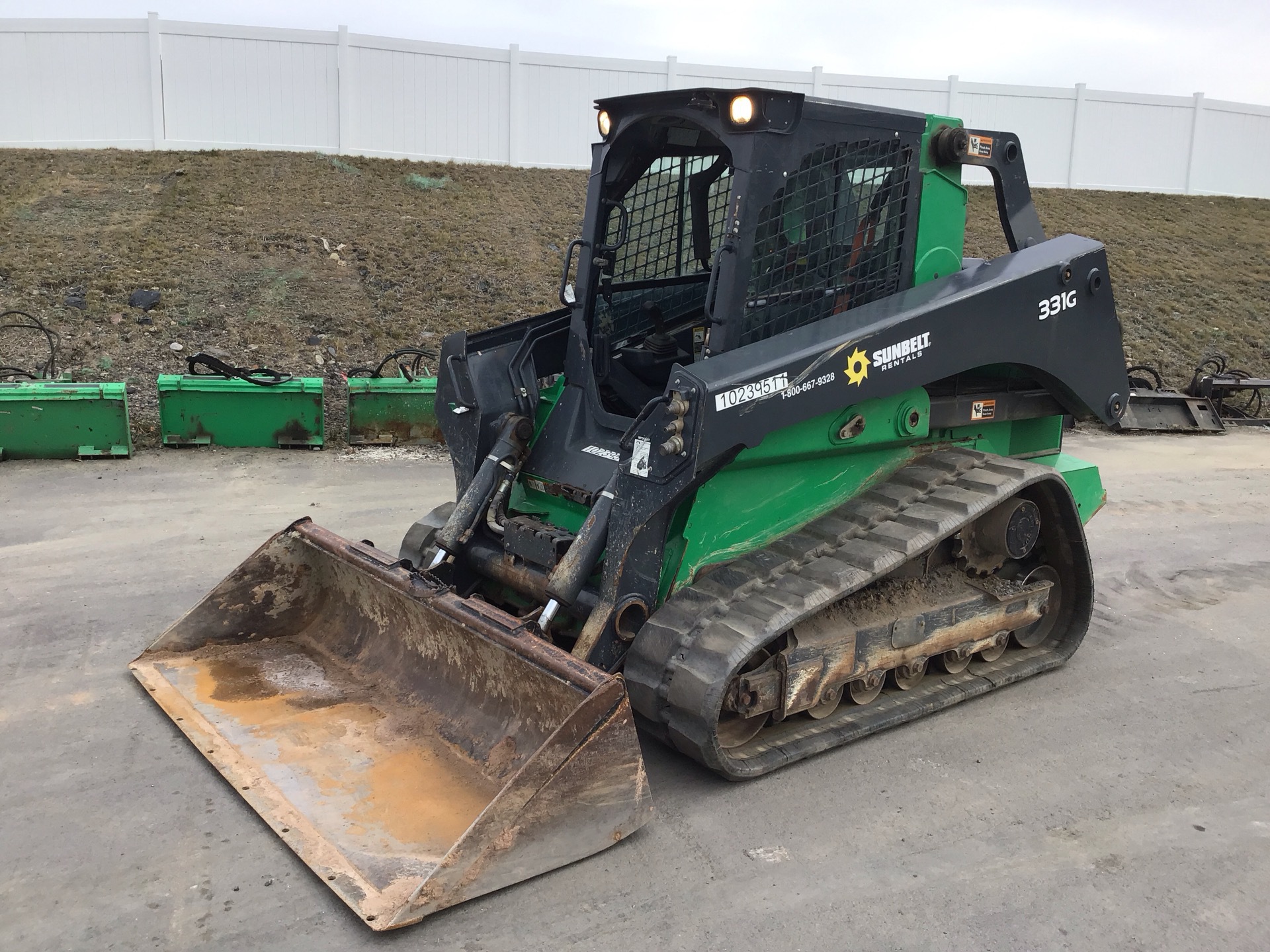 2019 John Deere 331G Compact Track Loader