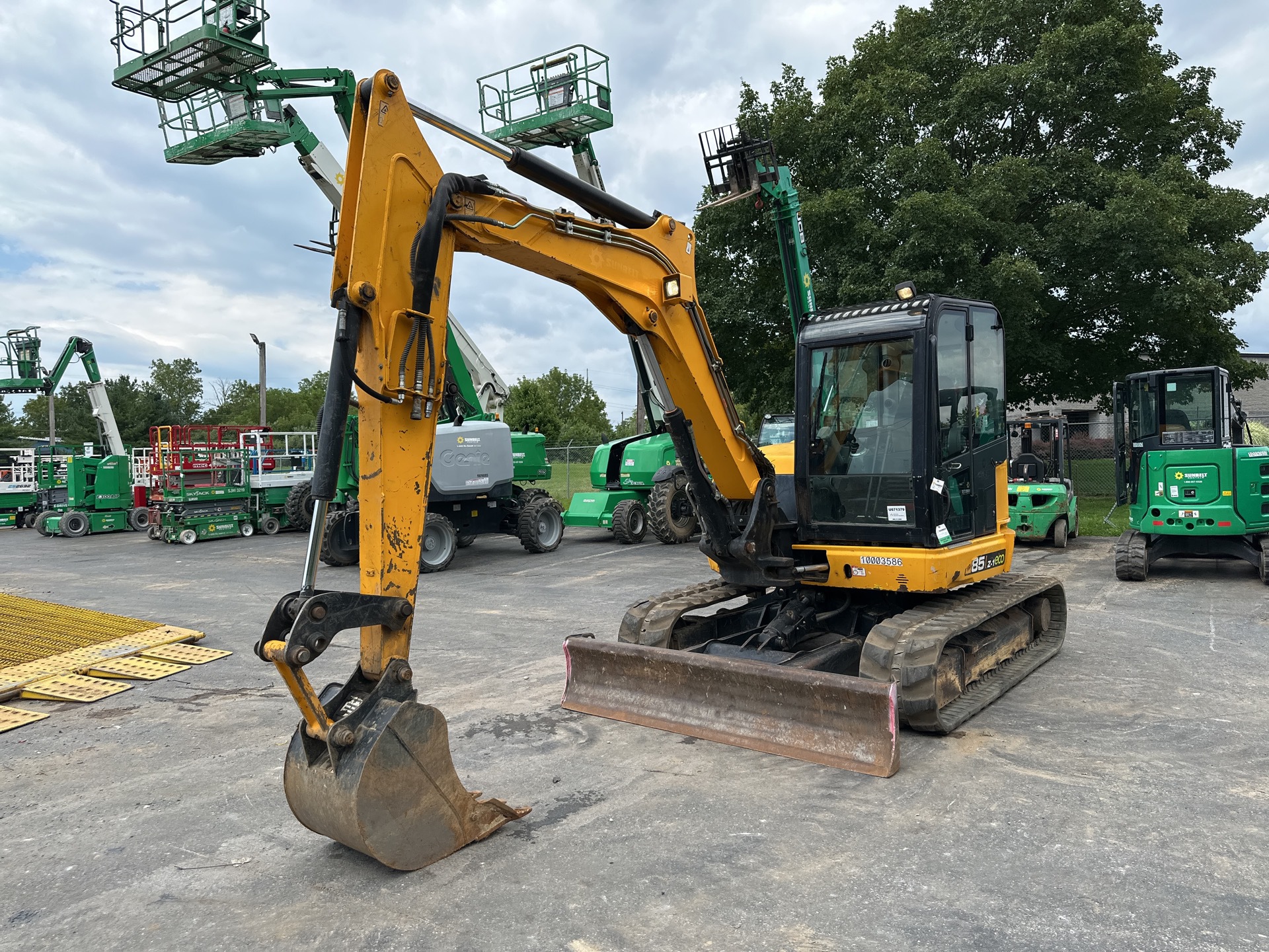 2017 JCB 85Z-1 Eco Mini Excavator