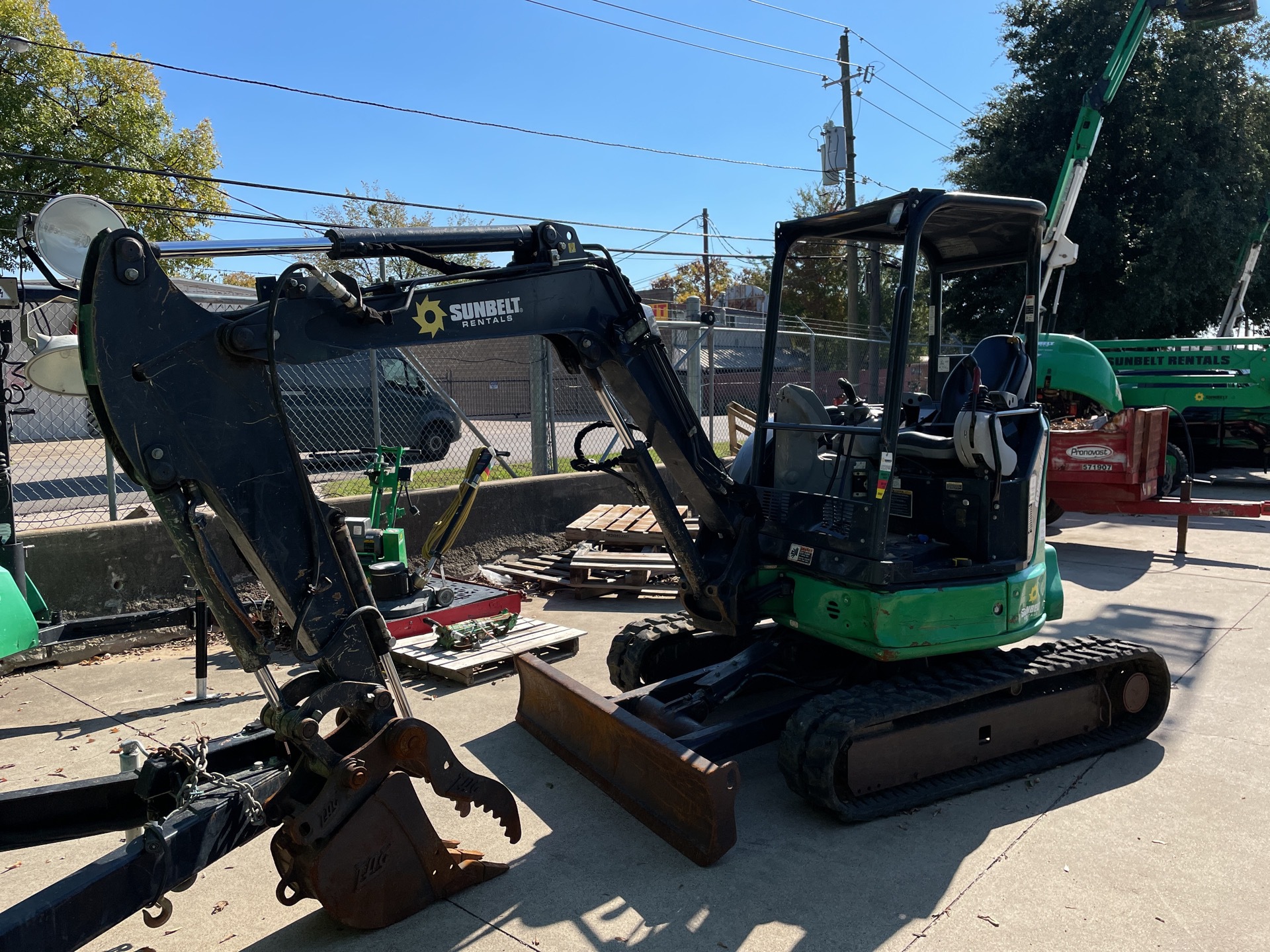 2017 John Deere 35G Mini Excavator (Inoperable)