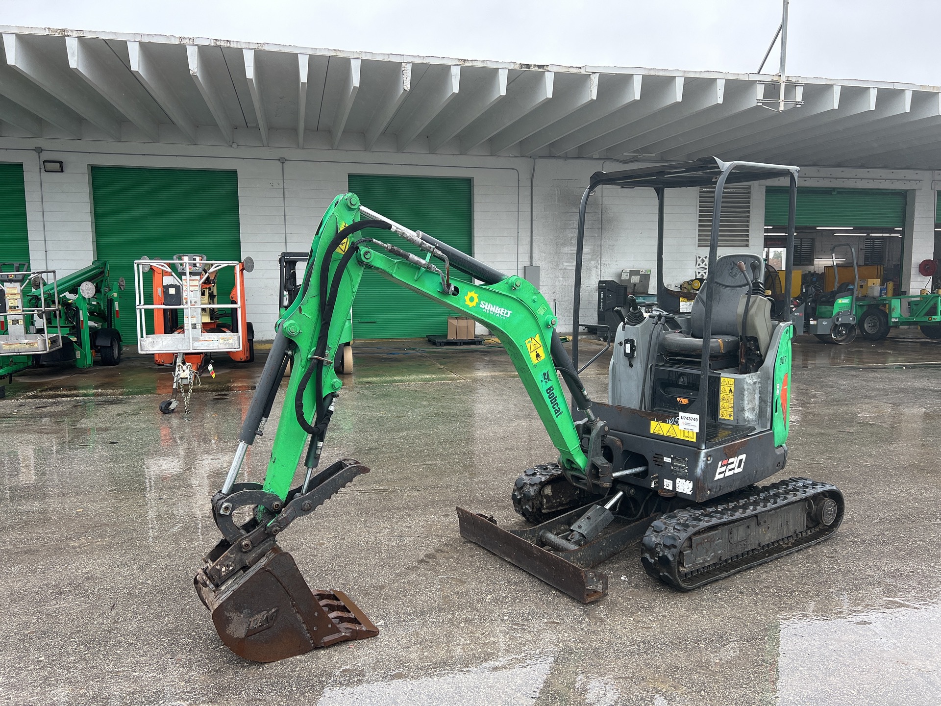 2018 Bobcat E20 Mini Excavator