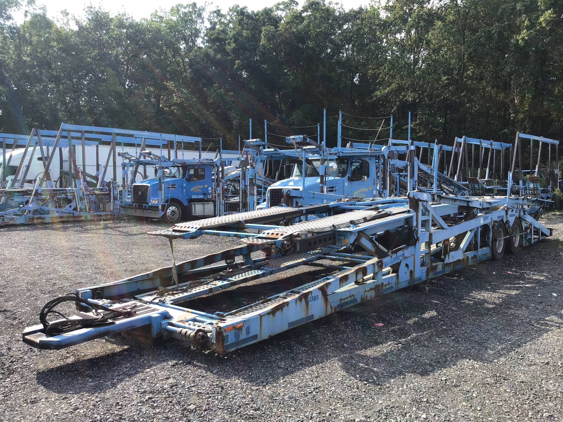 2013 Cottrell T/A Open Car Carrier Trailer