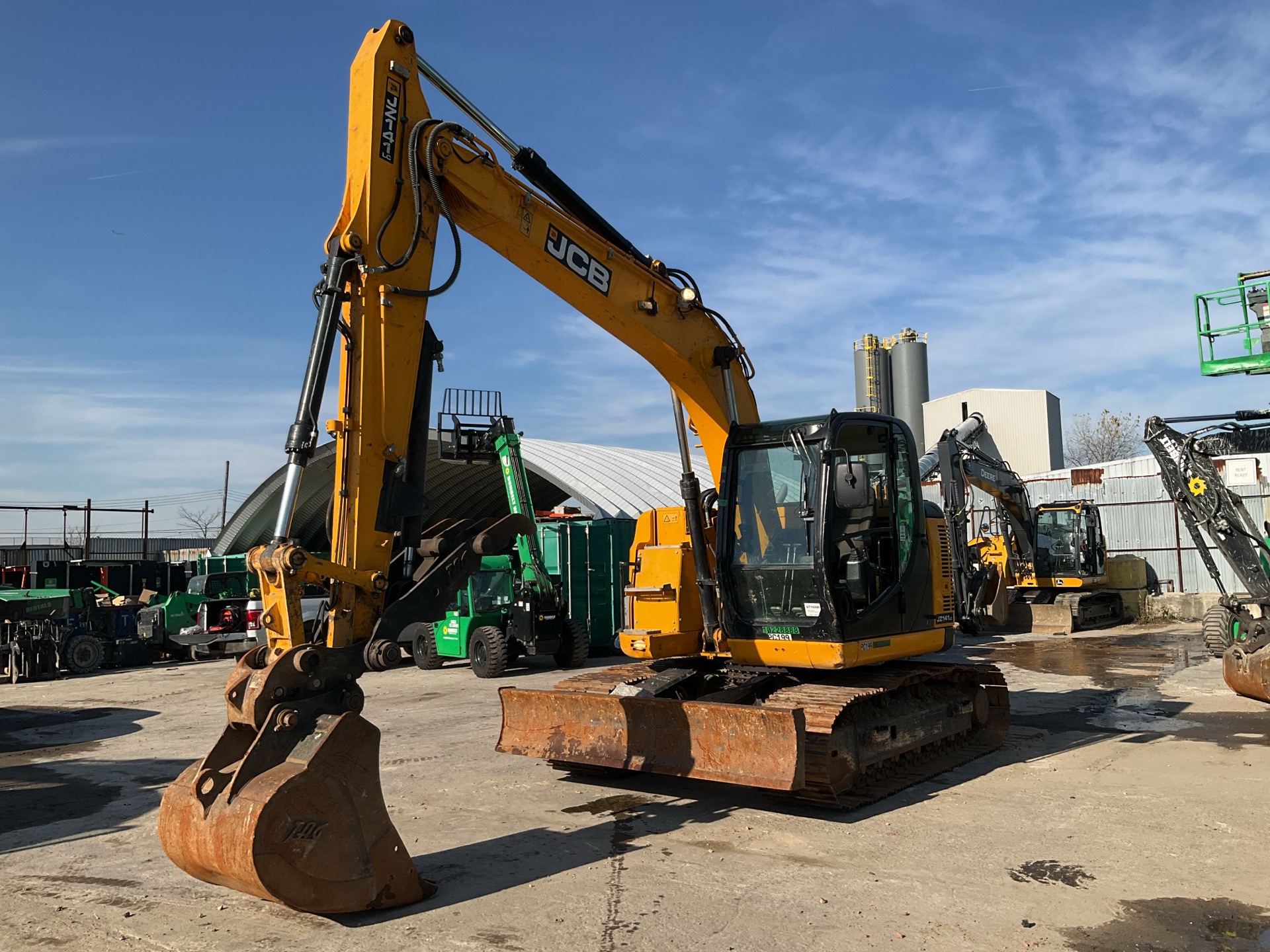 2019 JCB JZ141LCD4F Tracked Excavator