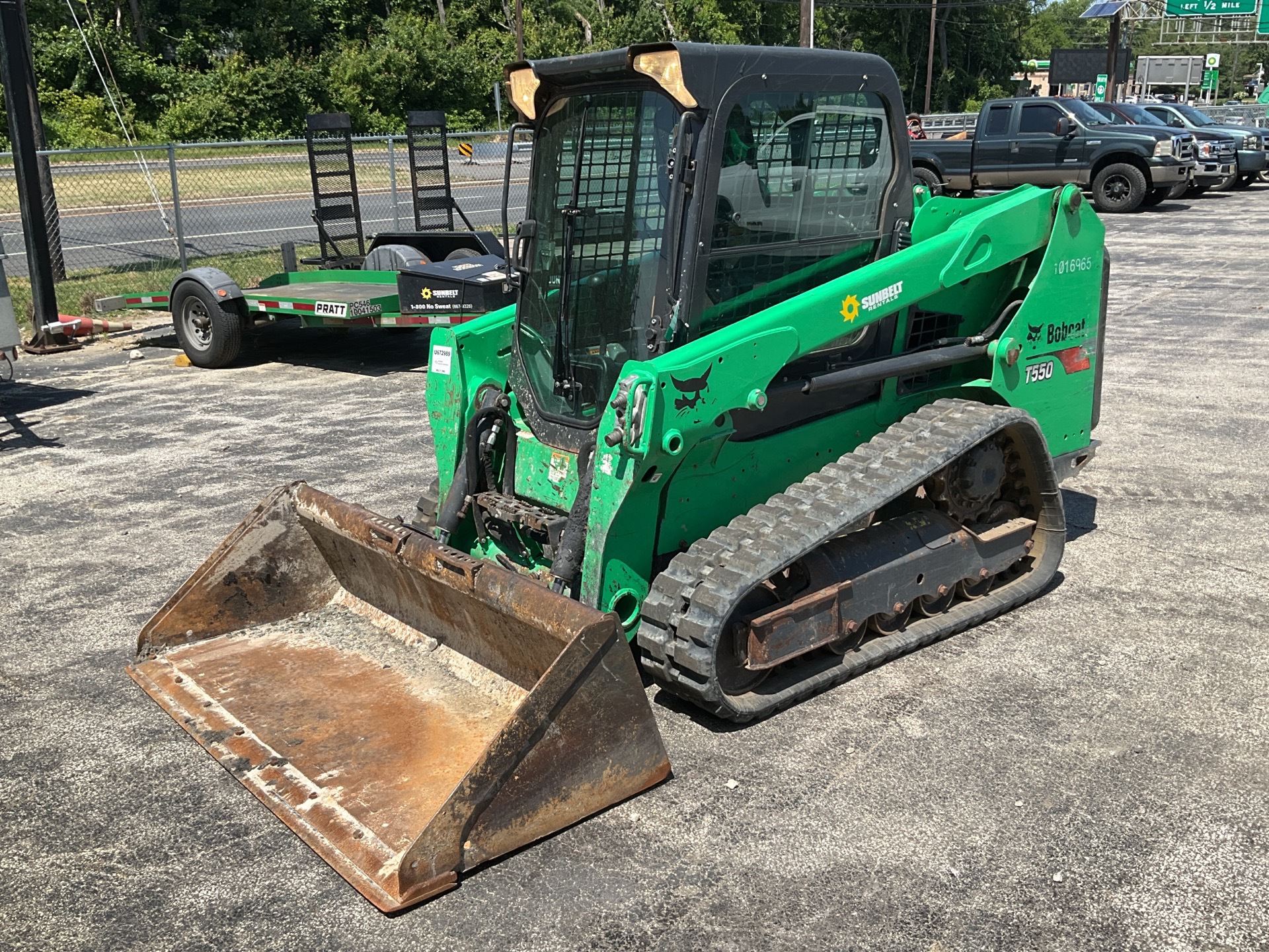 2017 Bobcat T550 Compact Track Loader