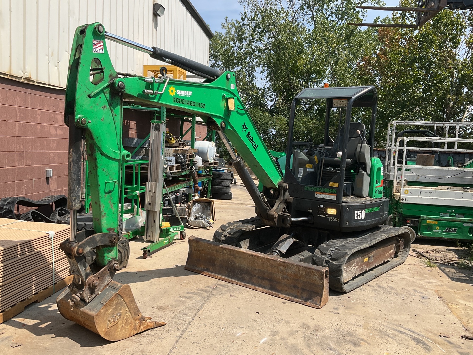 2018 Bobcat E50 Mini Excavator