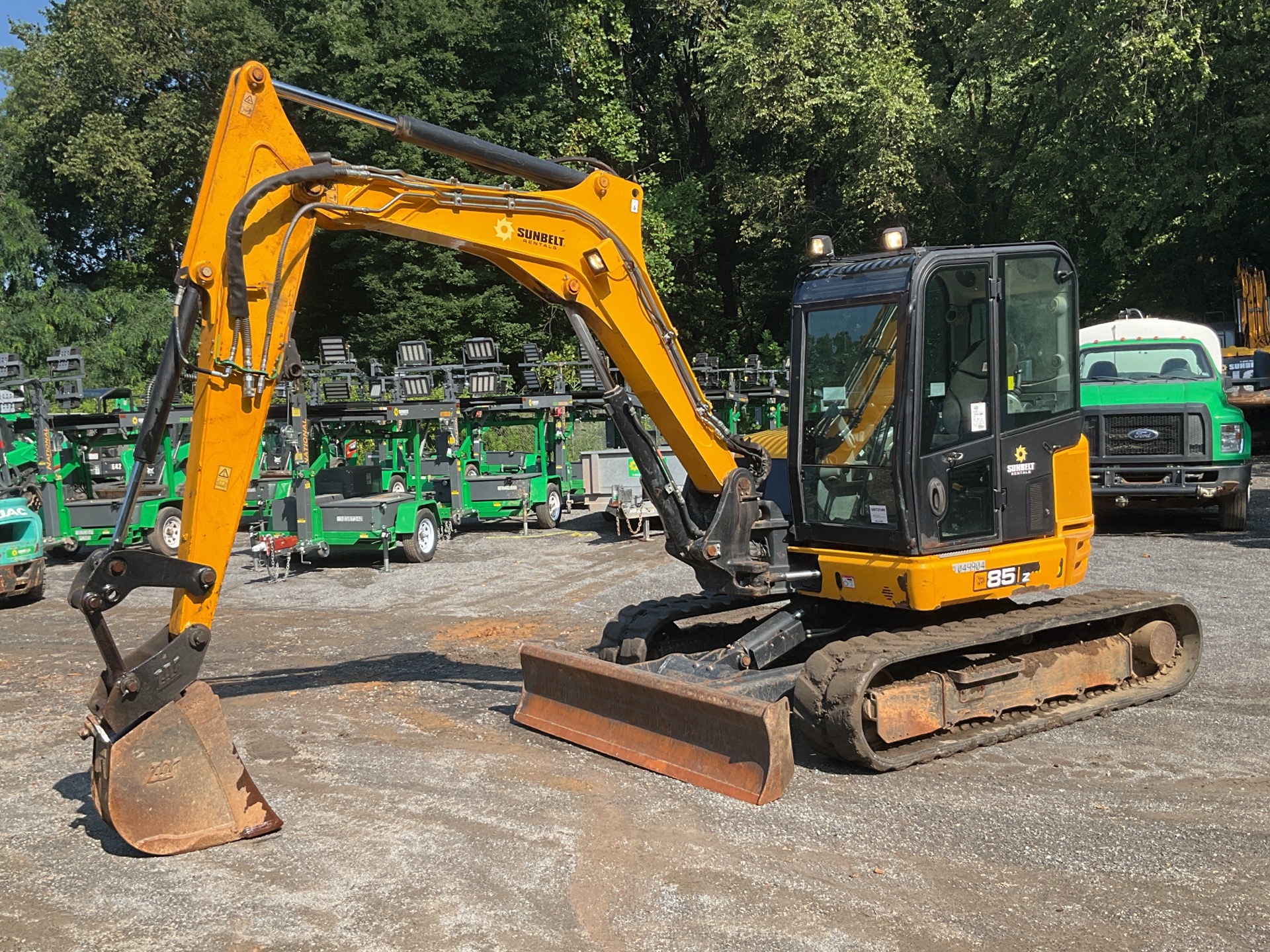 2017 JCB 85Z-1 Mini Excavator