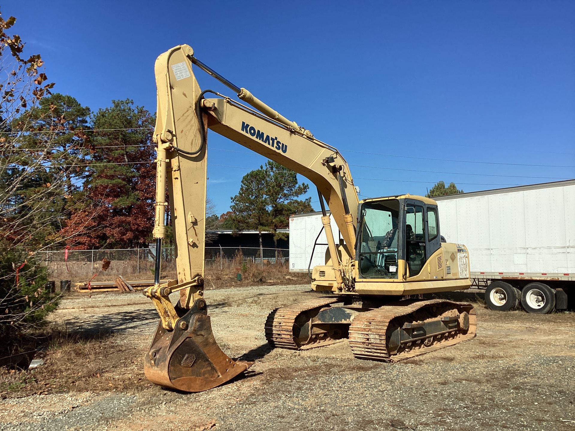 2007 Komatsu PC160LC-7 Tracked Excavator