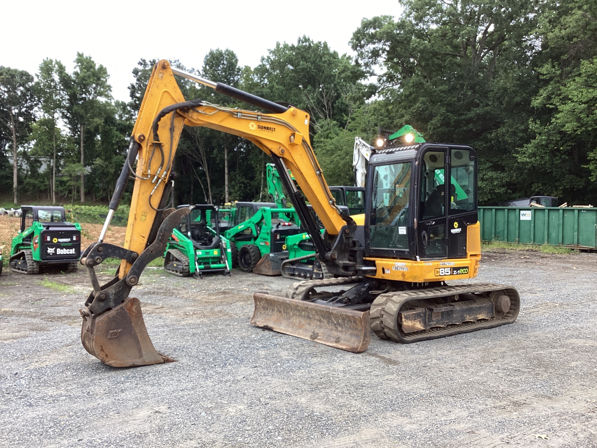 2018 JCB 85Z-1 Eco Mini Excavator