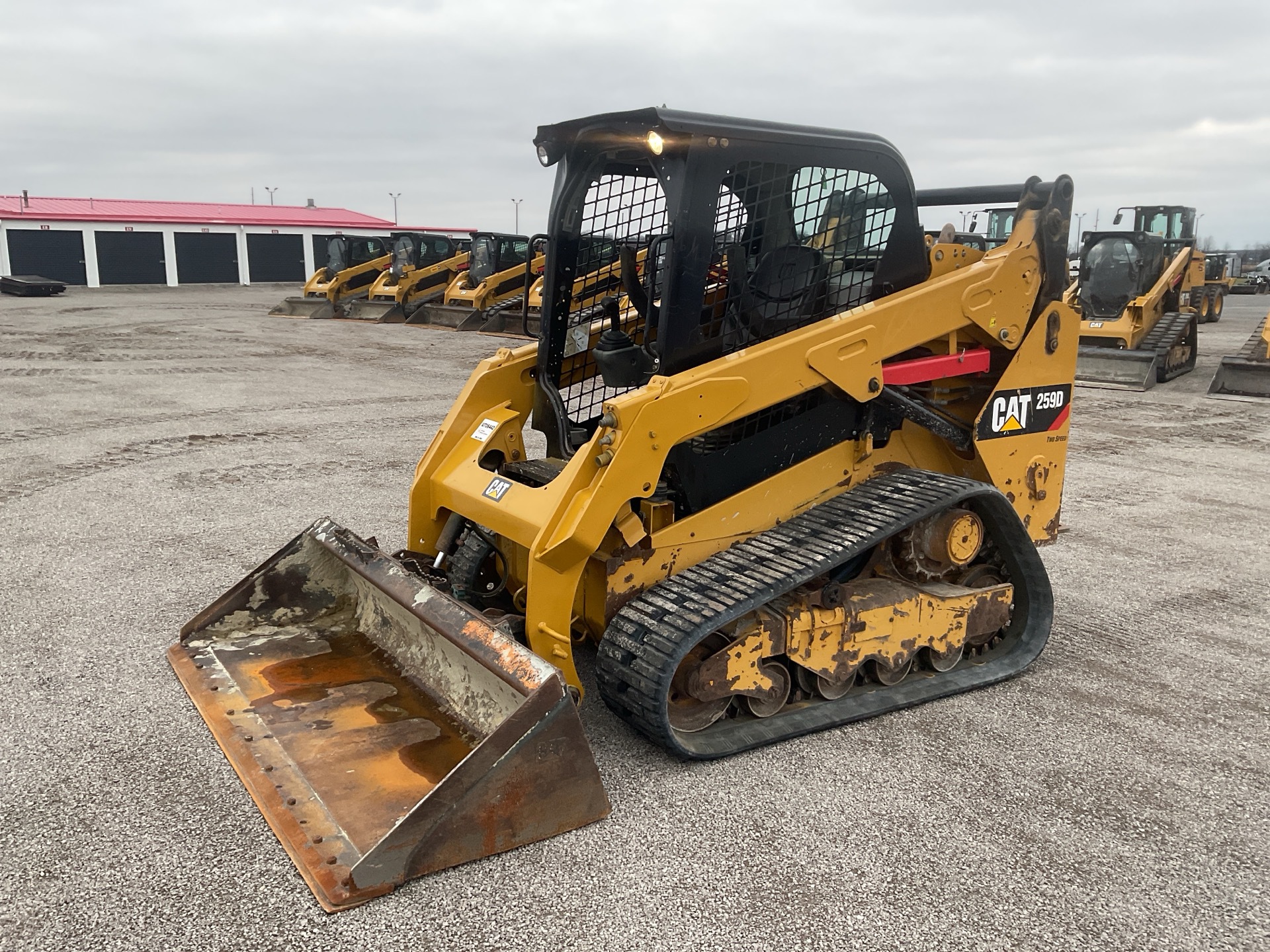 2016 Cat 259D Two-Speed Compact Track Loader