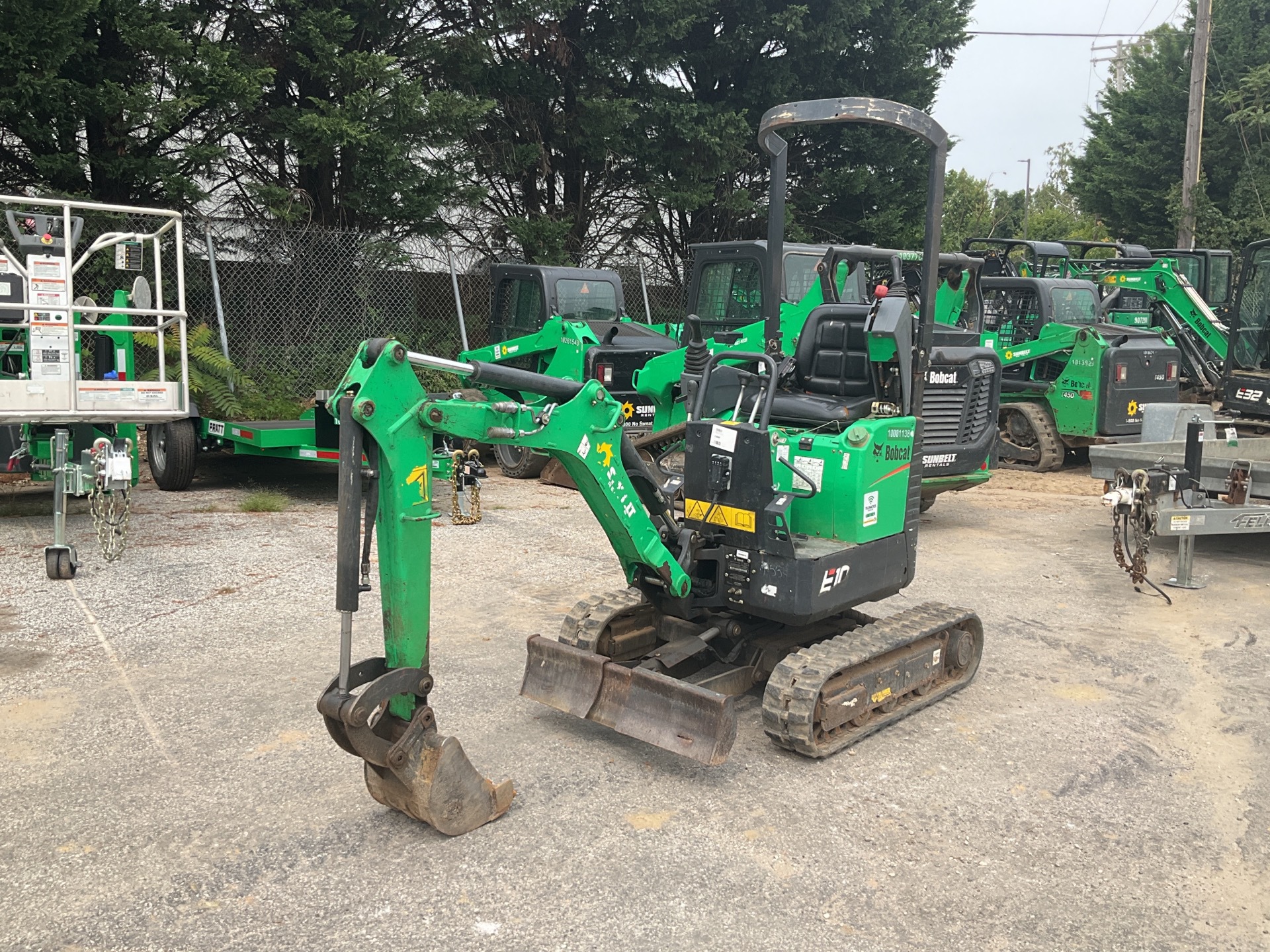 2018 Bobcat E10 Mini Excavator