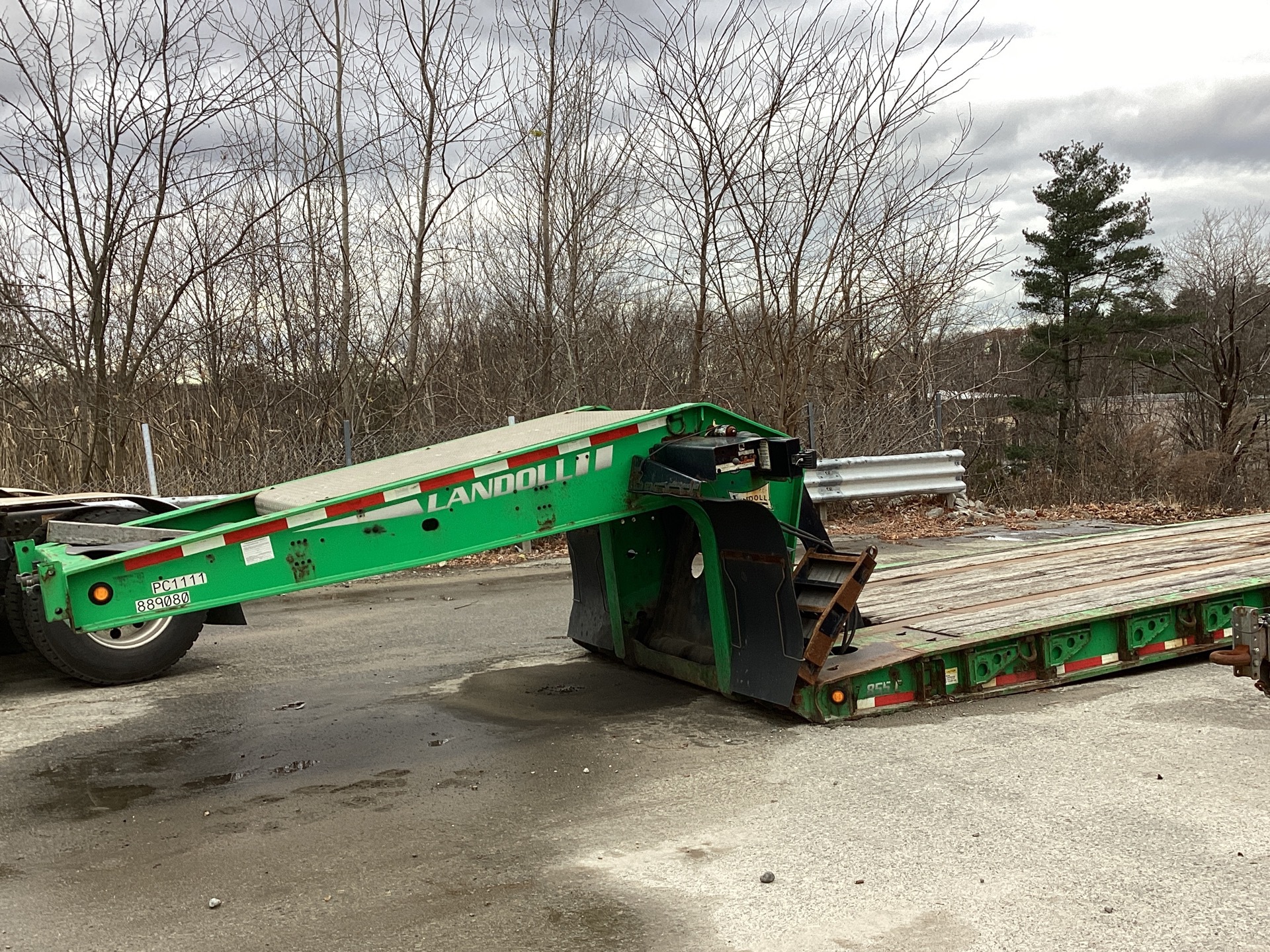 2016 Landoll Tri/A Lowboy Trailer