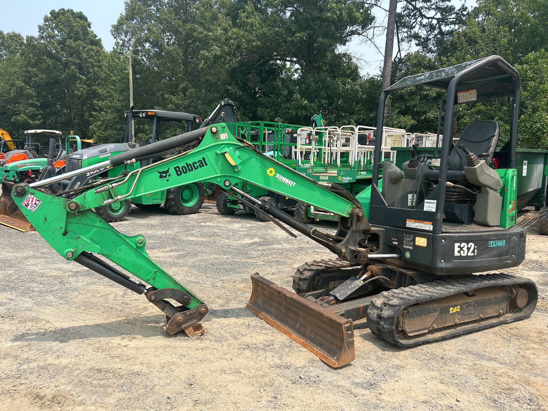 2016 Bobcat E32i Mini Excavator