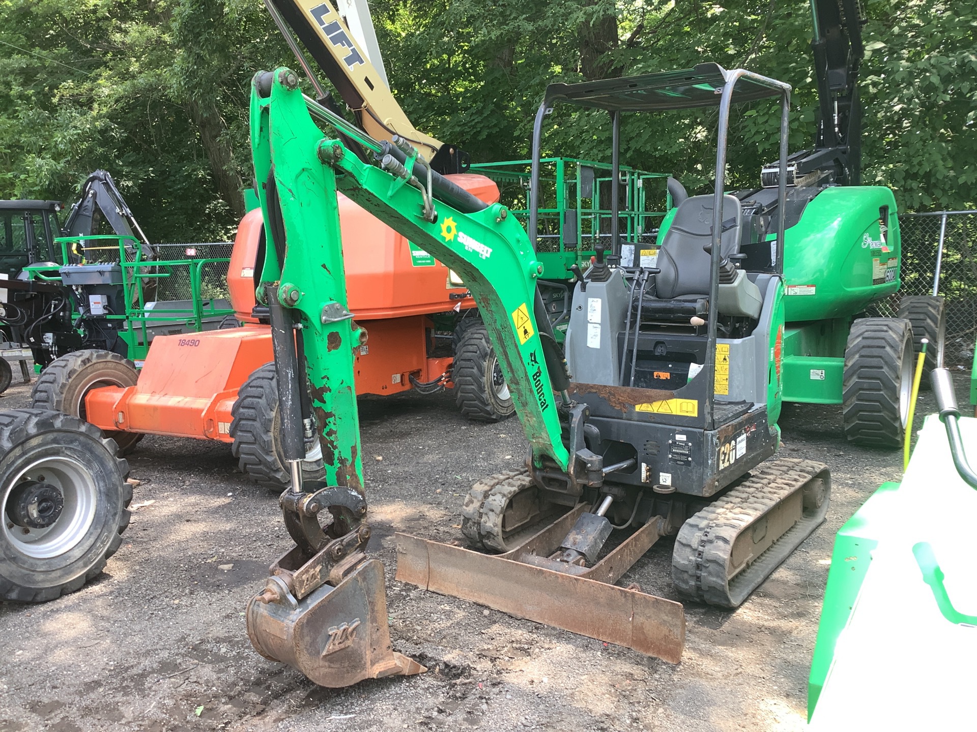 2016 Bobcat E20 Mini Excavator