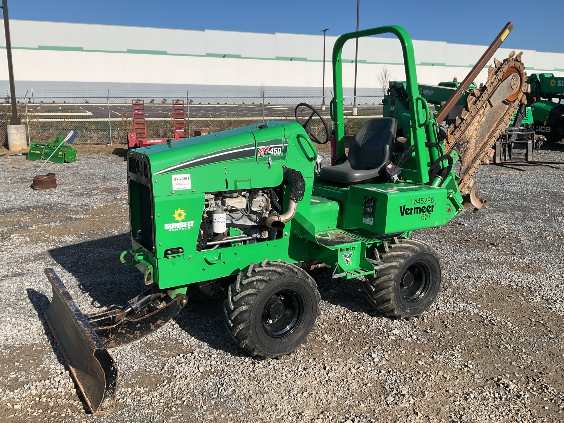 2018 Vermeer RTX450 4x4 Trencher