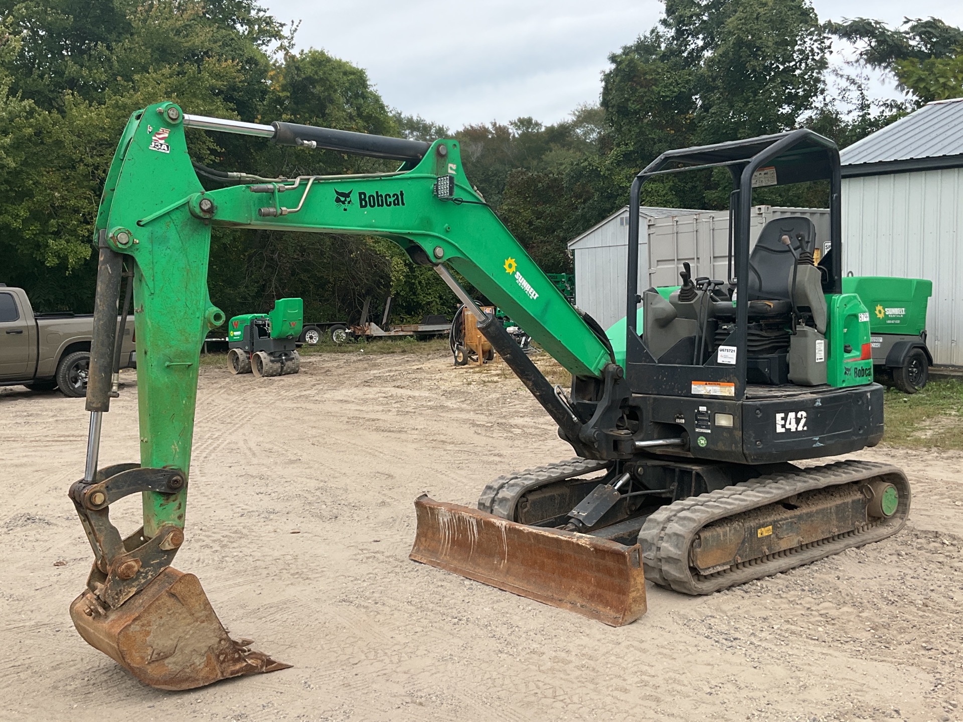 2016 Bobcat E42 Mini Excavator