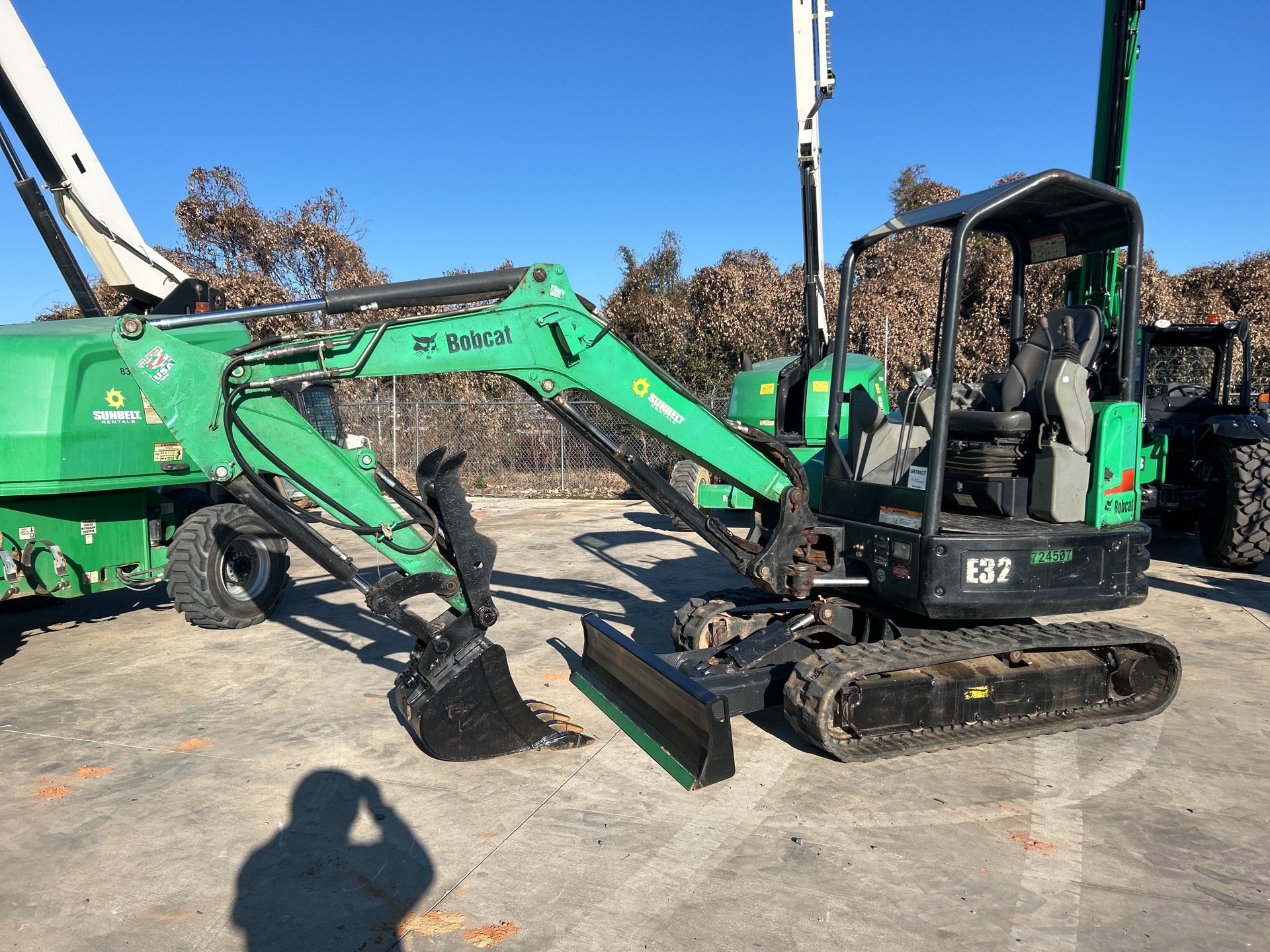 2015 Bobcat E32 Mini Excavator