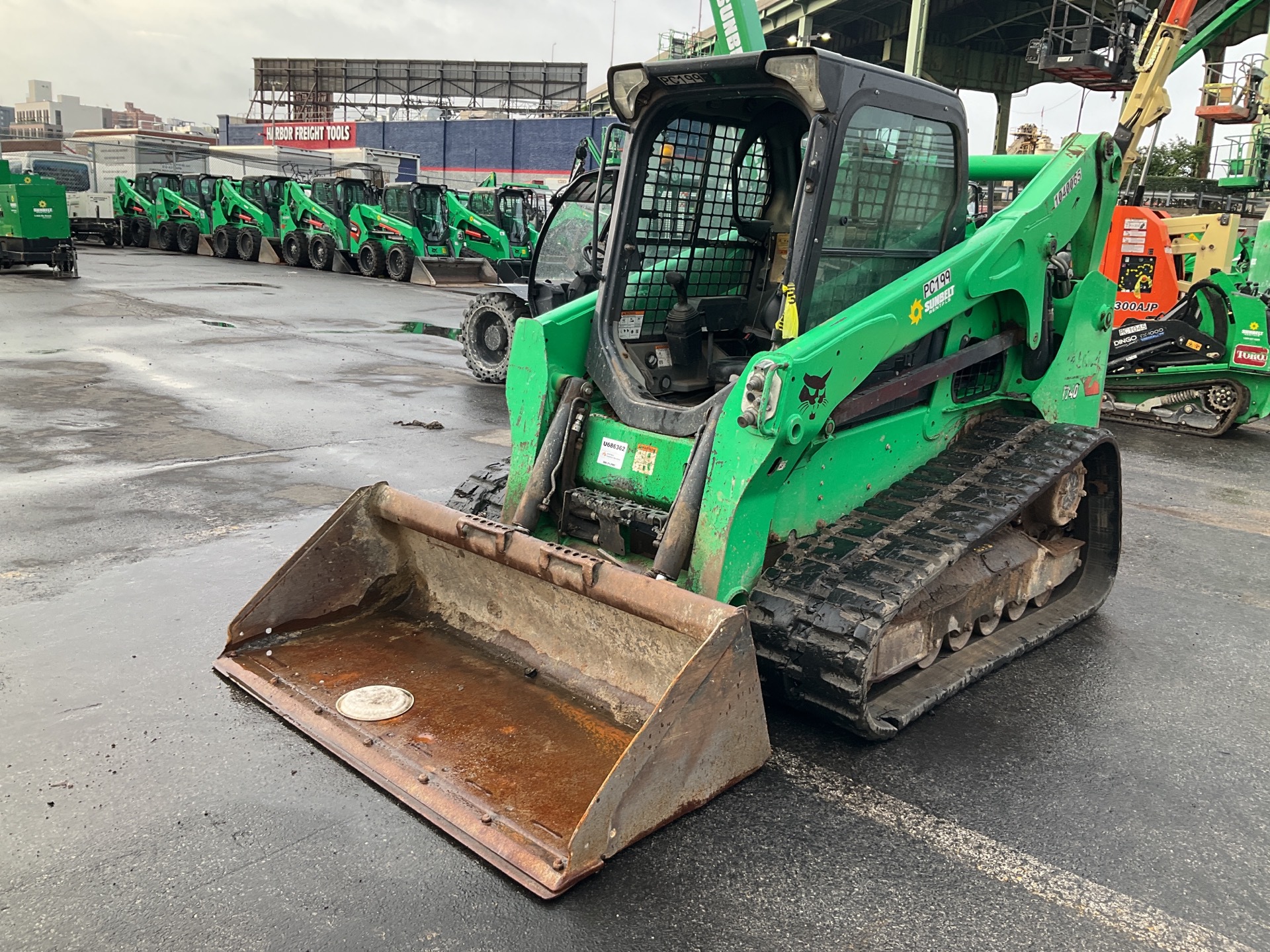 2017 Bobcat T740 Compact Track Loader