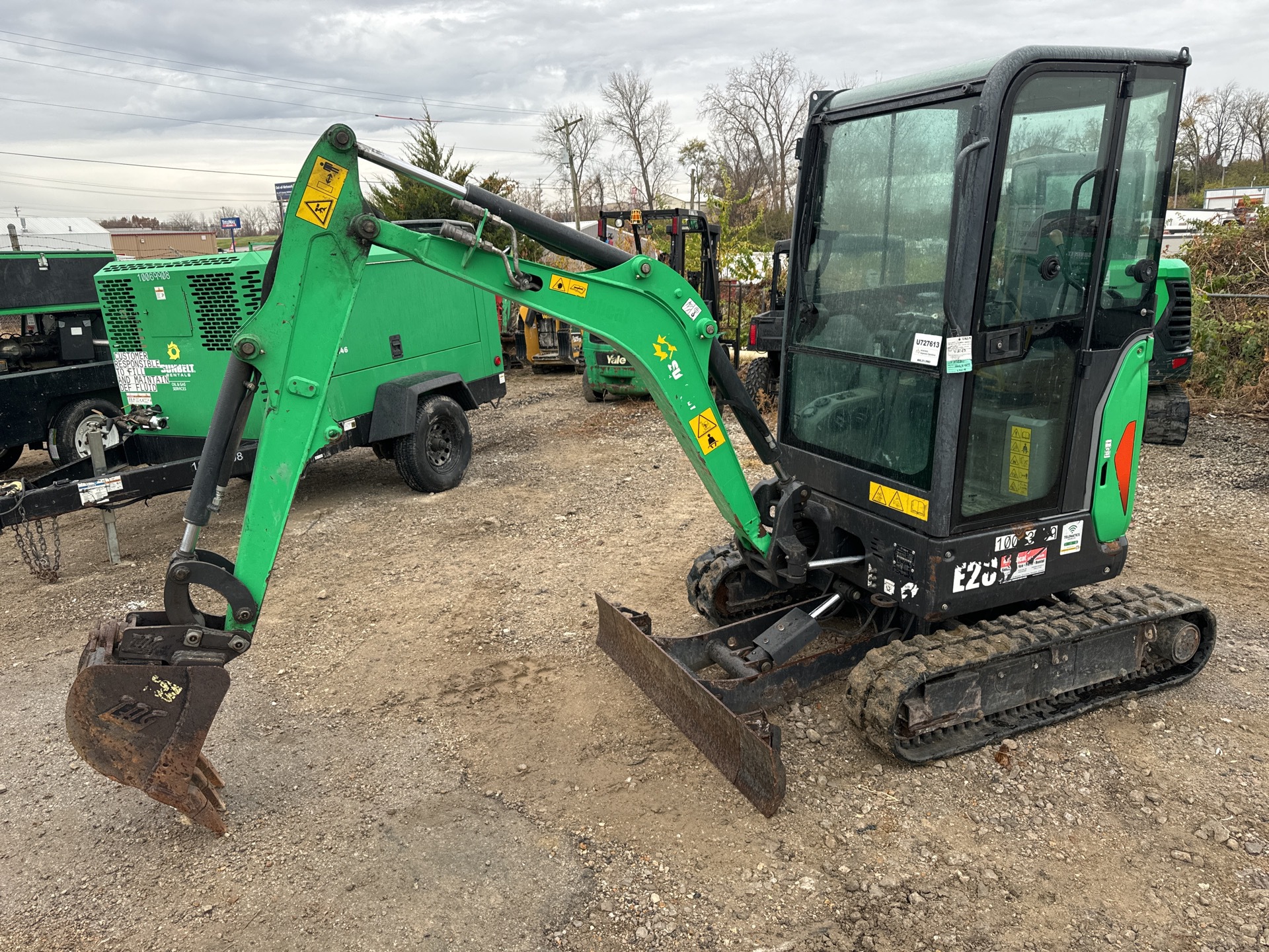 2018 Bobcat E20 Mini Excavator