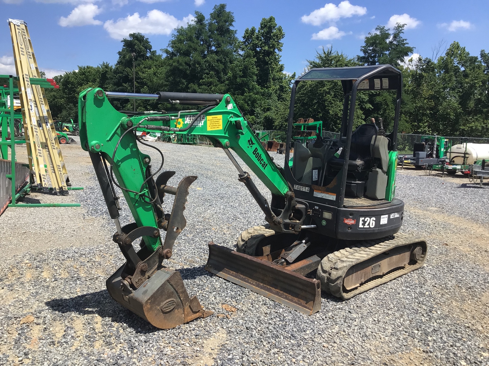 2015 Bobcat E26 Mini Excavator