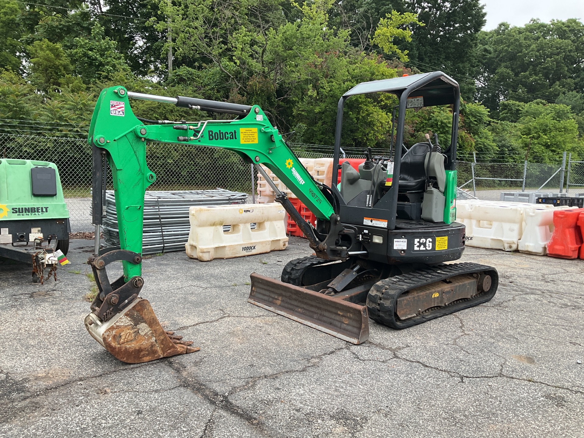 2017 Bobcat E26 Mini Excavator