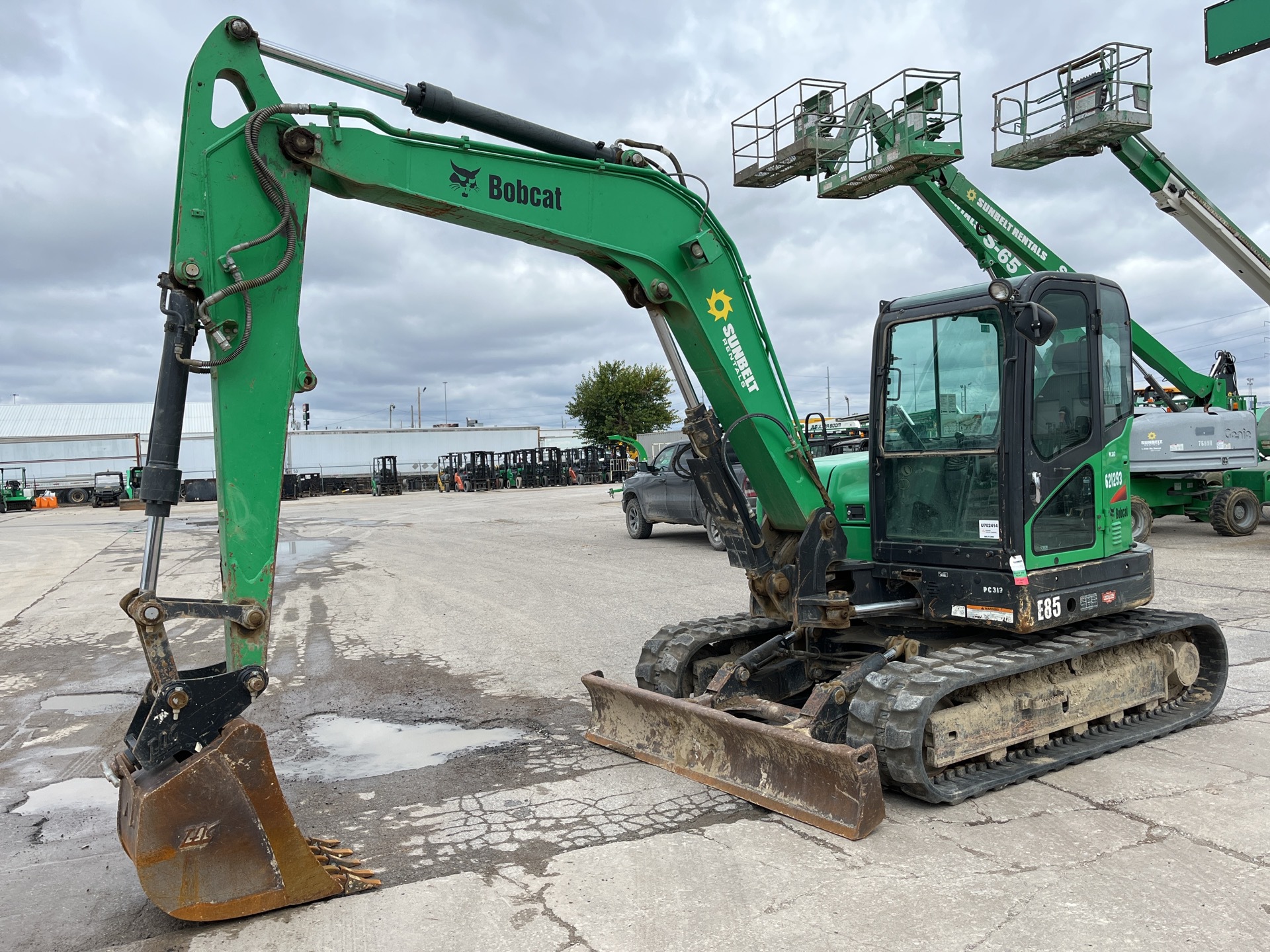 2014 Bobcat E85 Mini Excavator