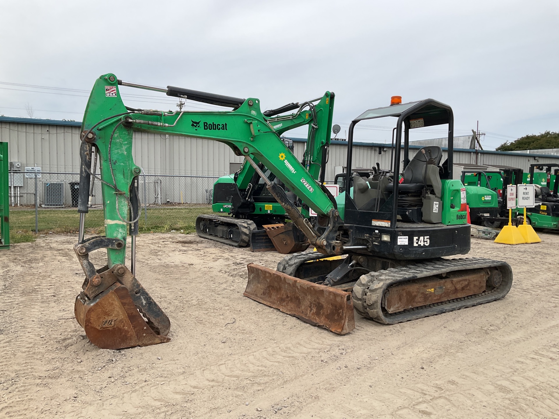 2016 Bobcat E45 Mini Excavator